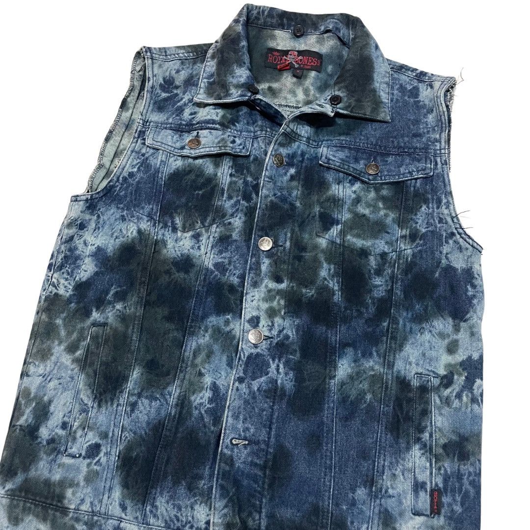 Other Royal Bones Punk Vest Perfect acid wash Y2K Size US M / EU 48-50 / 2 - 4 Thumbnail