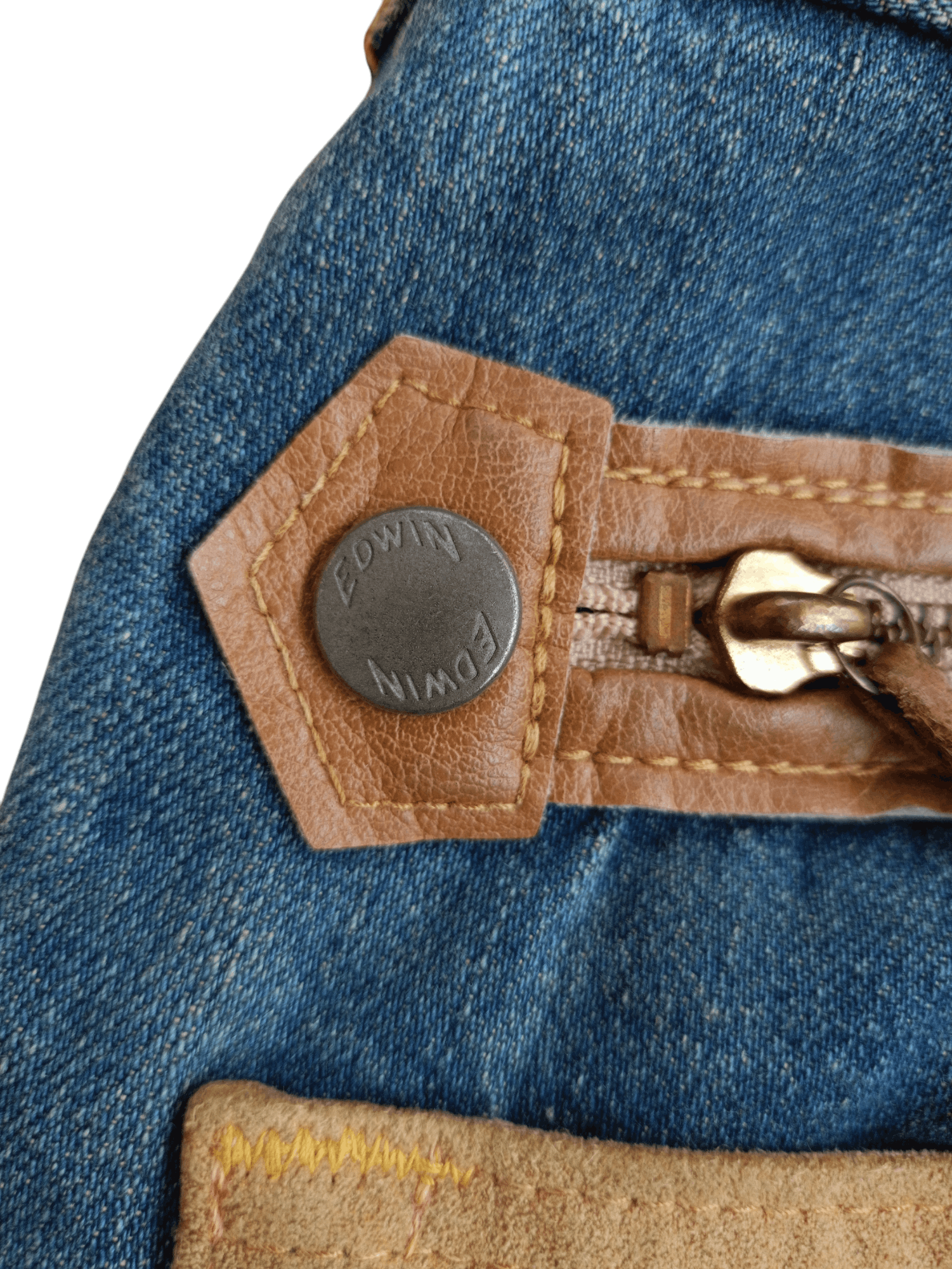 Edwin × Vintage Edwin Exclusive Vintage Denim Regular Distressed Jeans Size US 32 / EU 48 - 13 Thumbnail