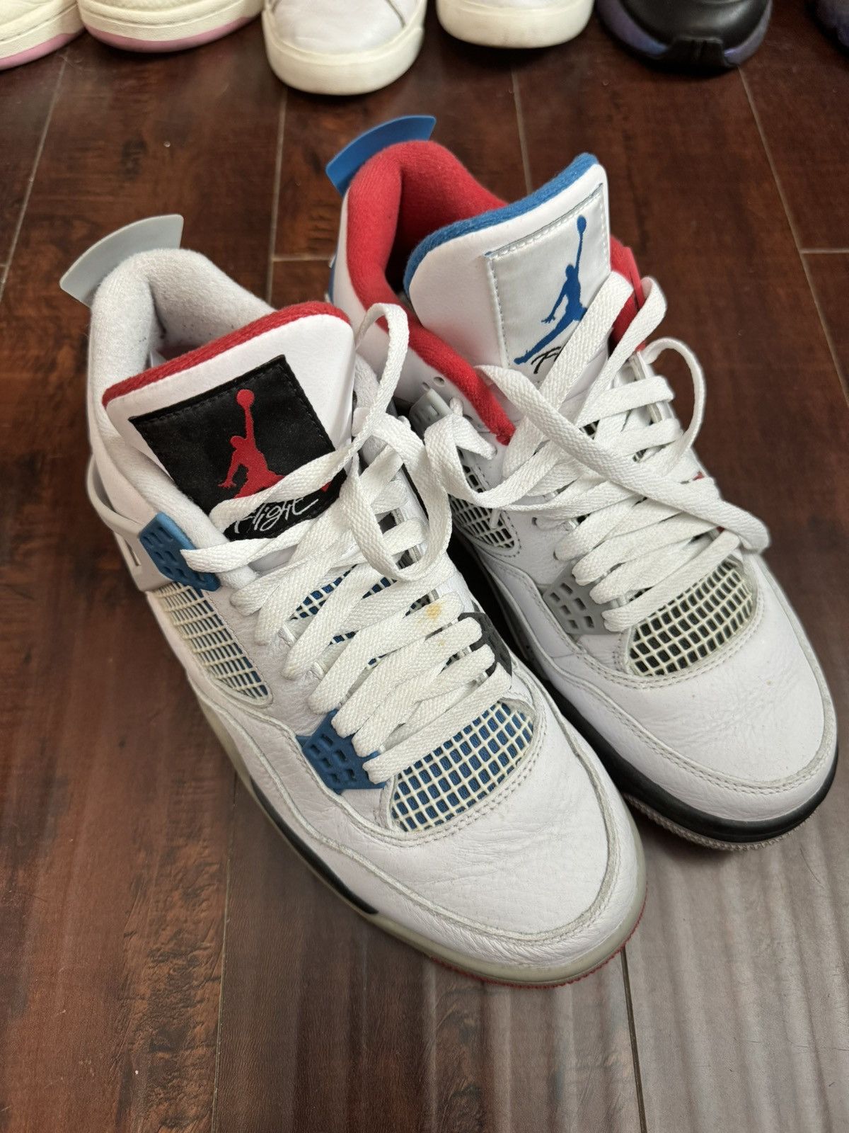Nike Jordan 4 Retro What The Size US 8.5 / EU 41-42 - 1 Thumbnail
