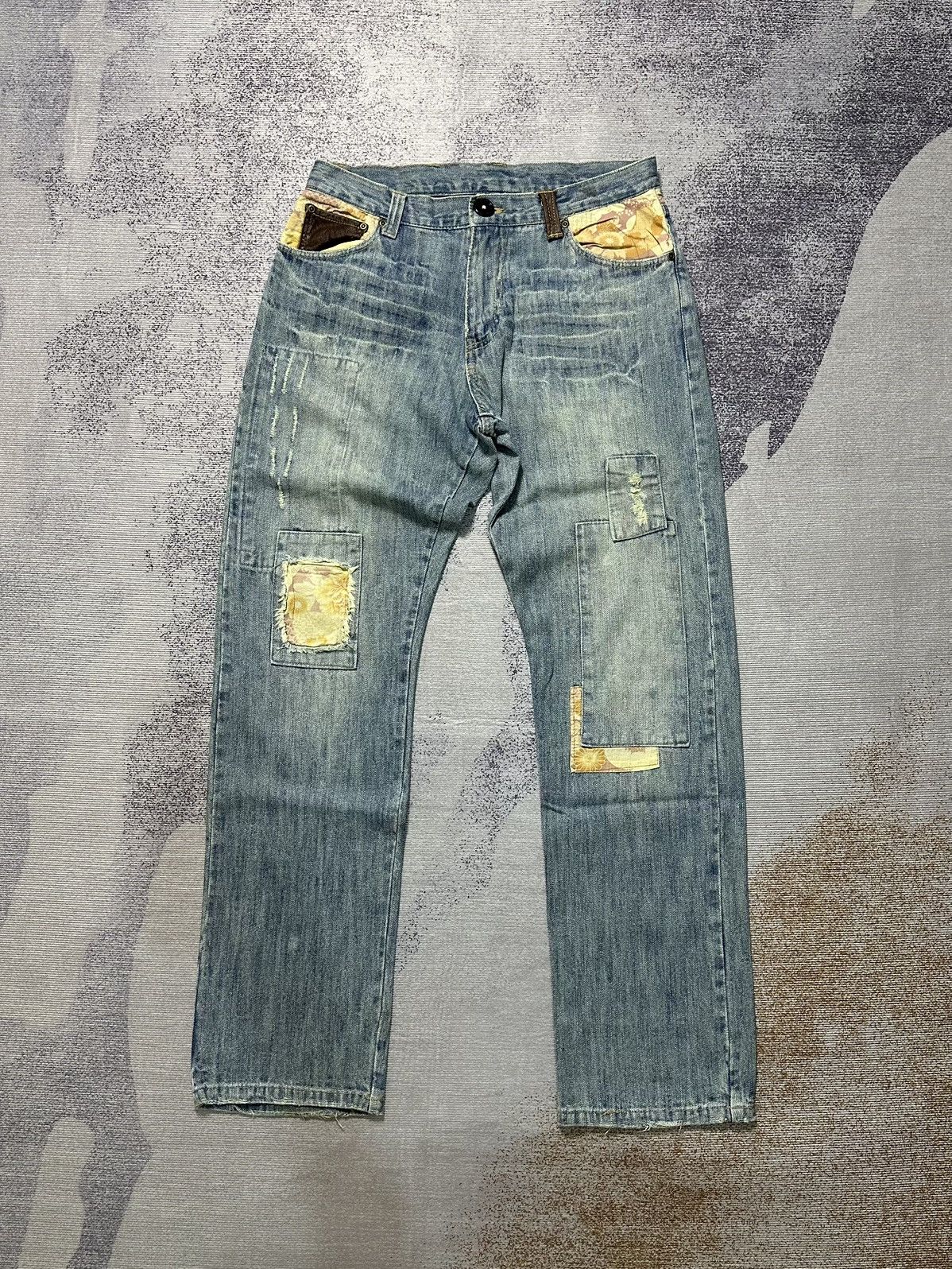 Kapital Vintage Kapital Patchwork Denim Japanese Brand Size US 32 / EU 48 - 1 Thumbnail