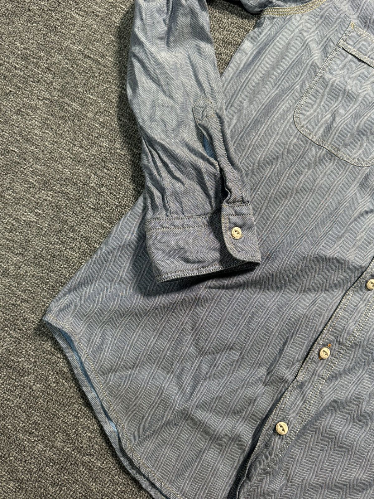 Hugo × Hugo Boss Hugo Boss Orange Long Sleeve Button-Down Shirt Regular Fit Size US XL / EU 56 / 4 - 8 Thumbnail