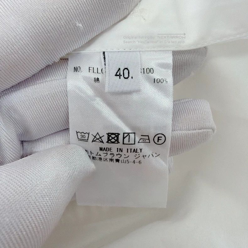 Thom Browne Thom Browne White Shirt Size 40 3 Size M / US 6-8 / IT 42-44 - 8 Thumbnail