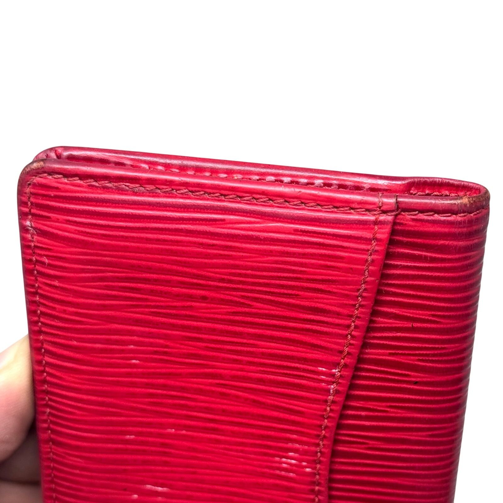 Louis Vuitton Louis Vuitton Red Pocket Organizer Size ONE SIZE - 10 Thumbnail