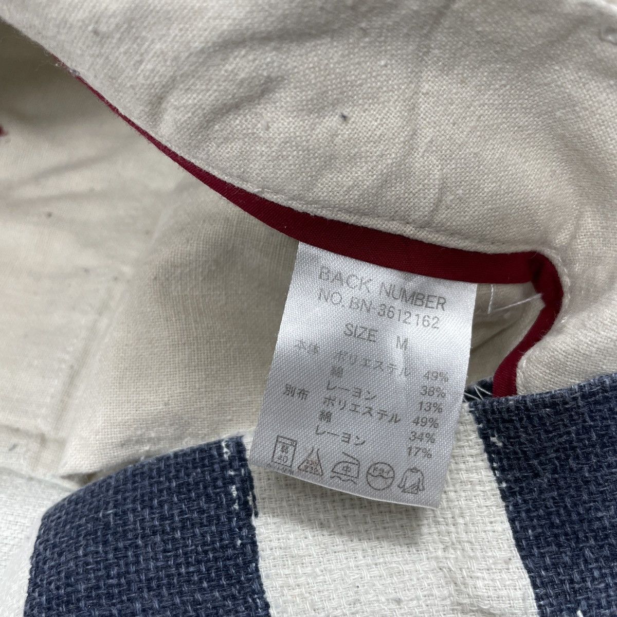 Japanese Brand × Vintage Vintage Back Number Stripe Short Size US 32 / EU 48 - 9 Thumbnail