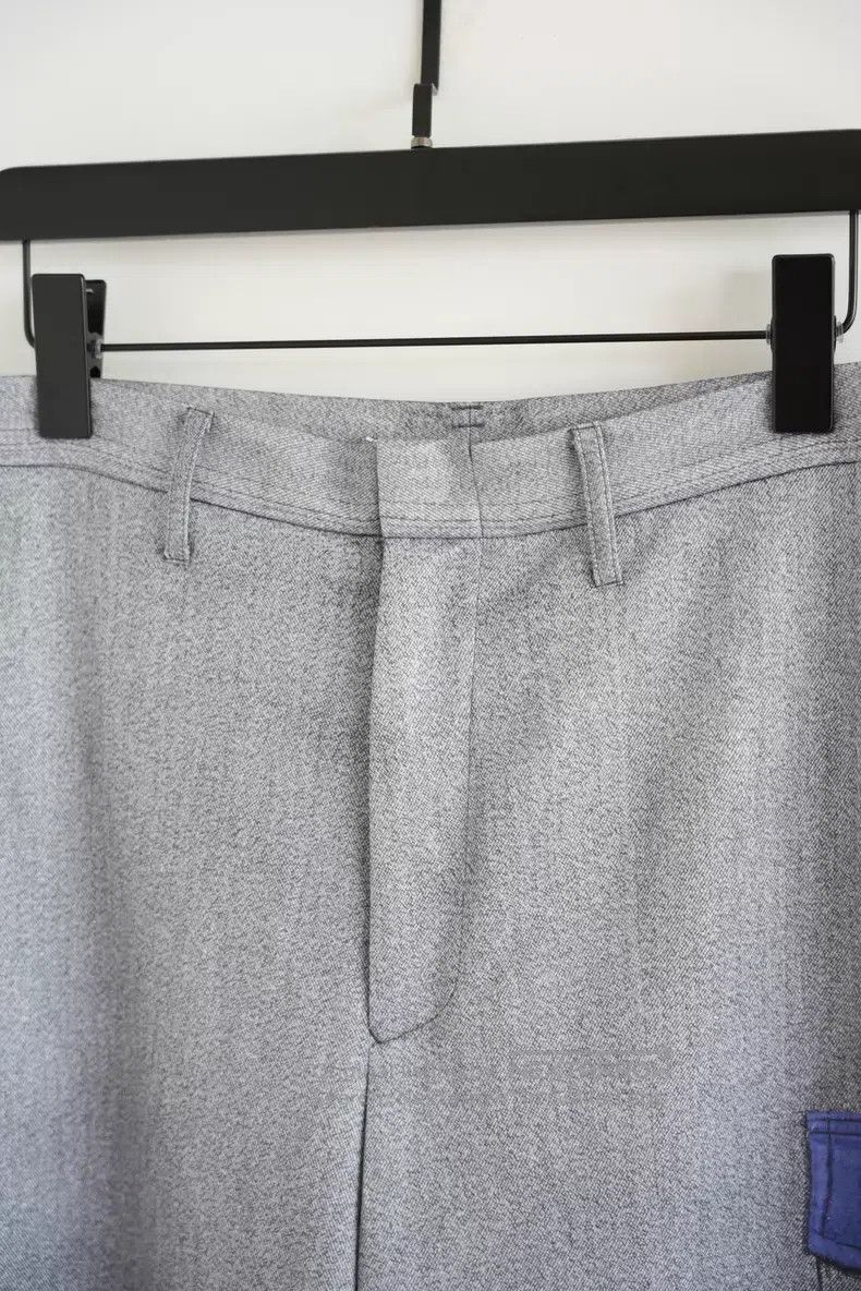 Yohji Yamamoto Yohji Yamamoto size 2 15ss Fake Pocket Grey Pants Size US 28 / EU 44 - 3 Thumbnail