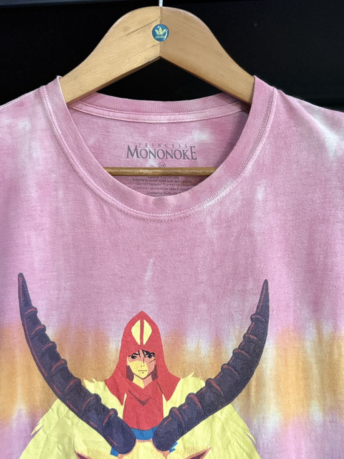 Other Rare Princess Mononoke Anime Japanese Bigsize Faded Tee Size US XXL / EU 58 / 5 - 8 Thumbnail