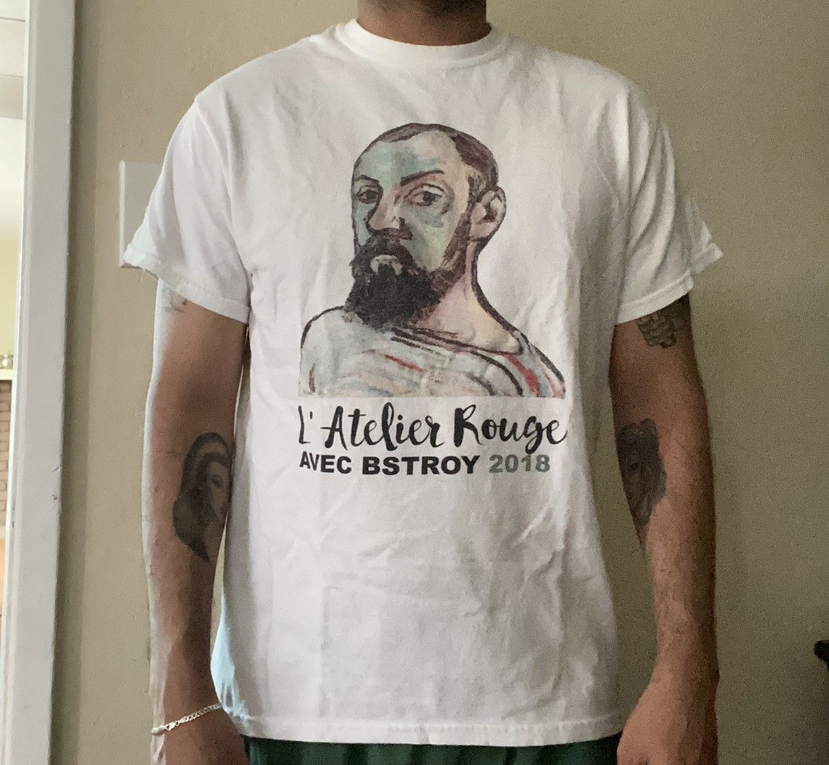 (B).Stroy L'Atelier Rouge Avec Bstroy 2018 T-Shirt Size US S / EU 44-46 / 1 - 4 Thumbnail