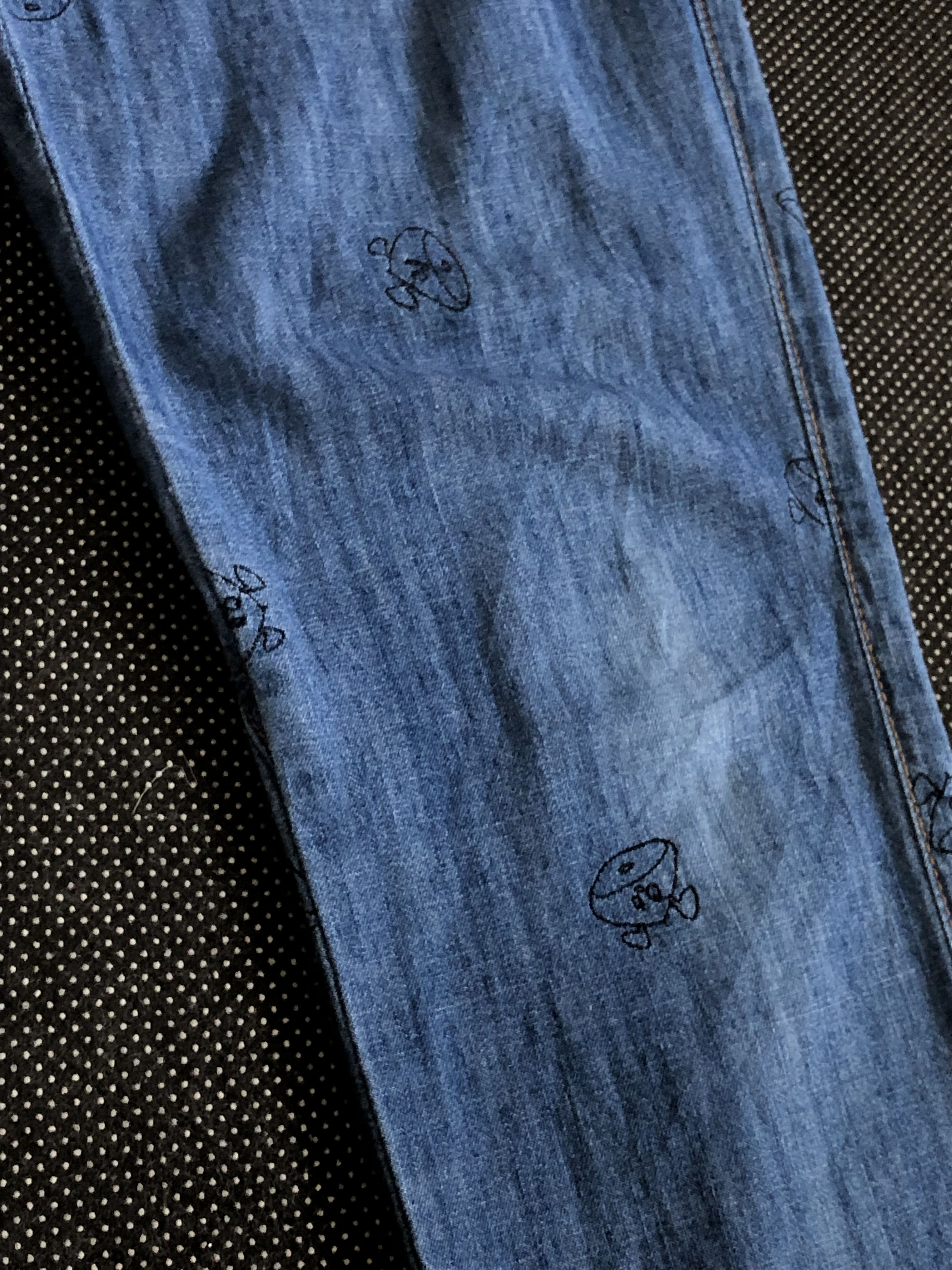 Issey Miyake RARE🔥SS14 NÉ-NET BUCKLEBACK AO EMBROIDERY DROP CROTCH Size 29" - 5 Thumbnail