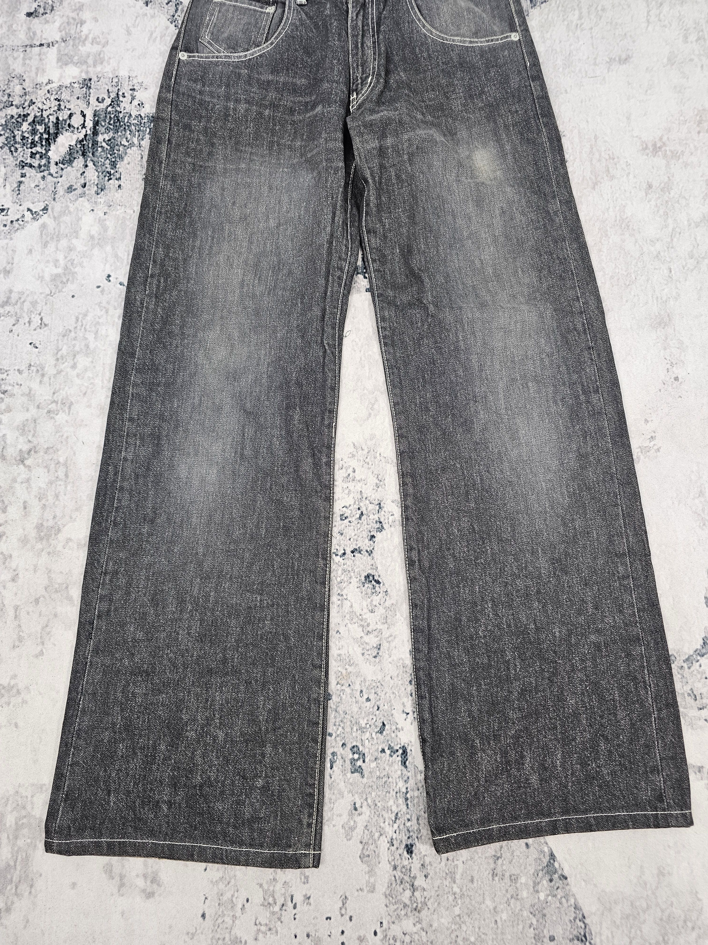 Comme Ca Ism COMME CA DU MODE 4244318 Leather Pocket Jeans JB024 Size US 30 / EU 46 - 3 Thumbnail