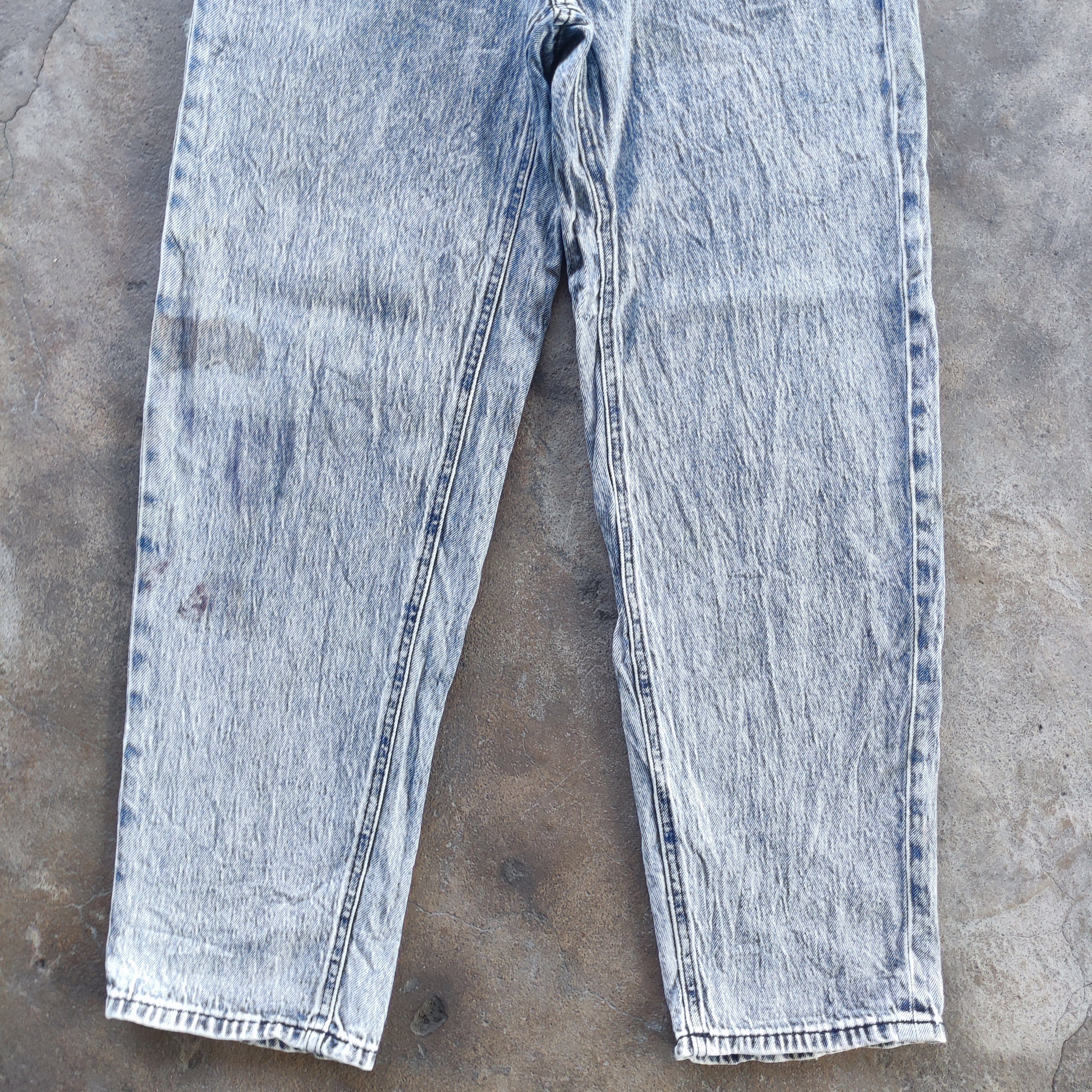 GU Vintage GU Brand Straight Jeans Faded Pants Size US 31 - 3 Thumbnail