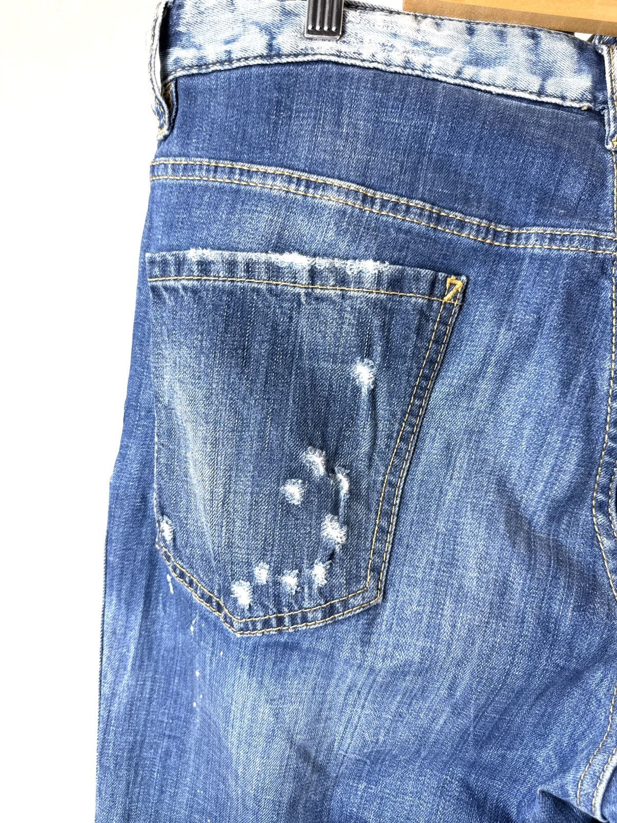 Dsquared2 Crazy Distressed Dsquared2 Vintage Denim Pants Patchwork Size US 36 / EU 52 - 10 Thumbnail