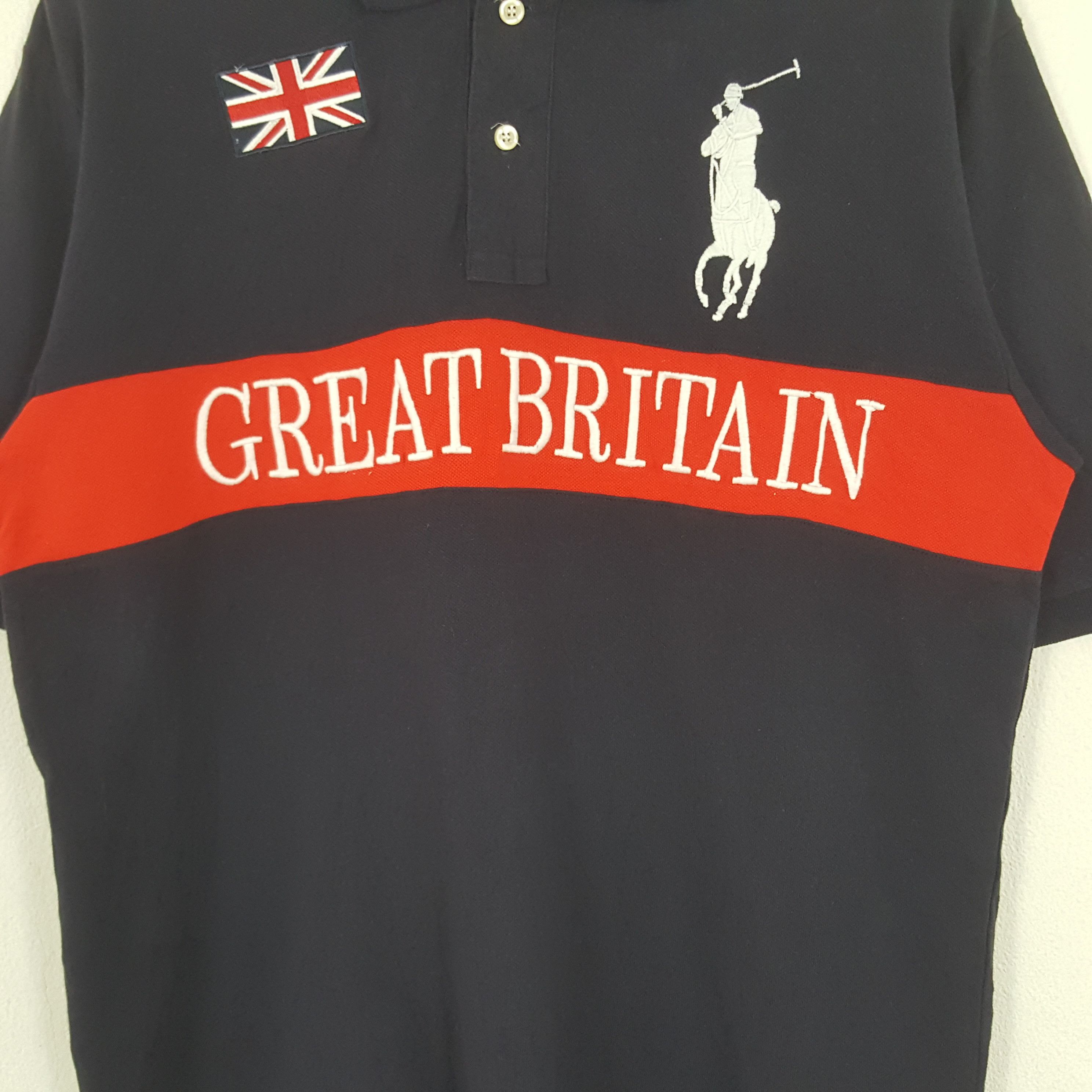 Polo Ralph Lauren × Vintage Vintage Polo by Ralph Lauren Luxury Great Britain Polos Size US M / EU 48-50 / 2 - 2 Thumbnail