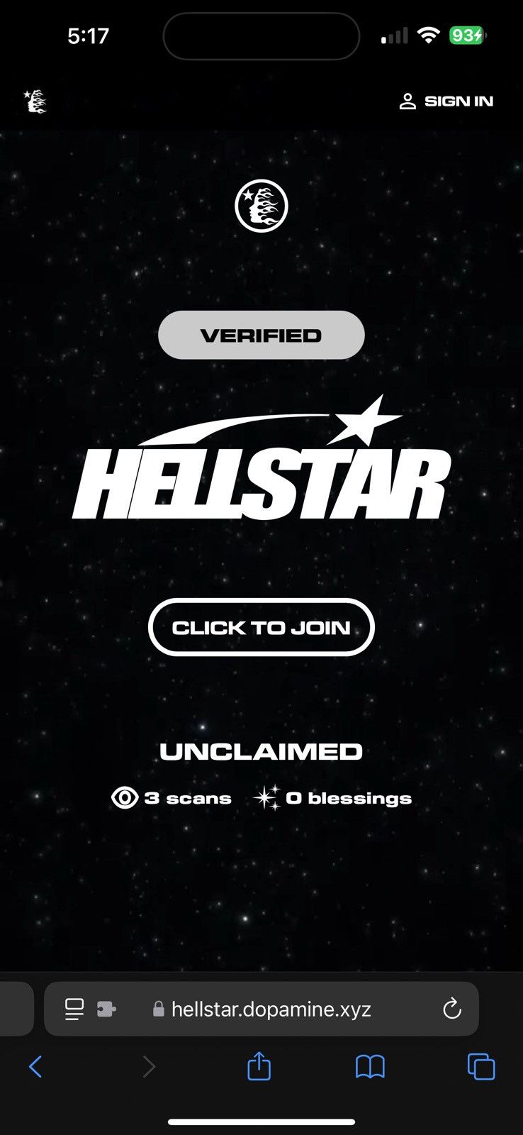 HELLSTAR Hellstar no guts no glory hoodie Size US L / EU 52-54 / 3 - 5 Thumbnail