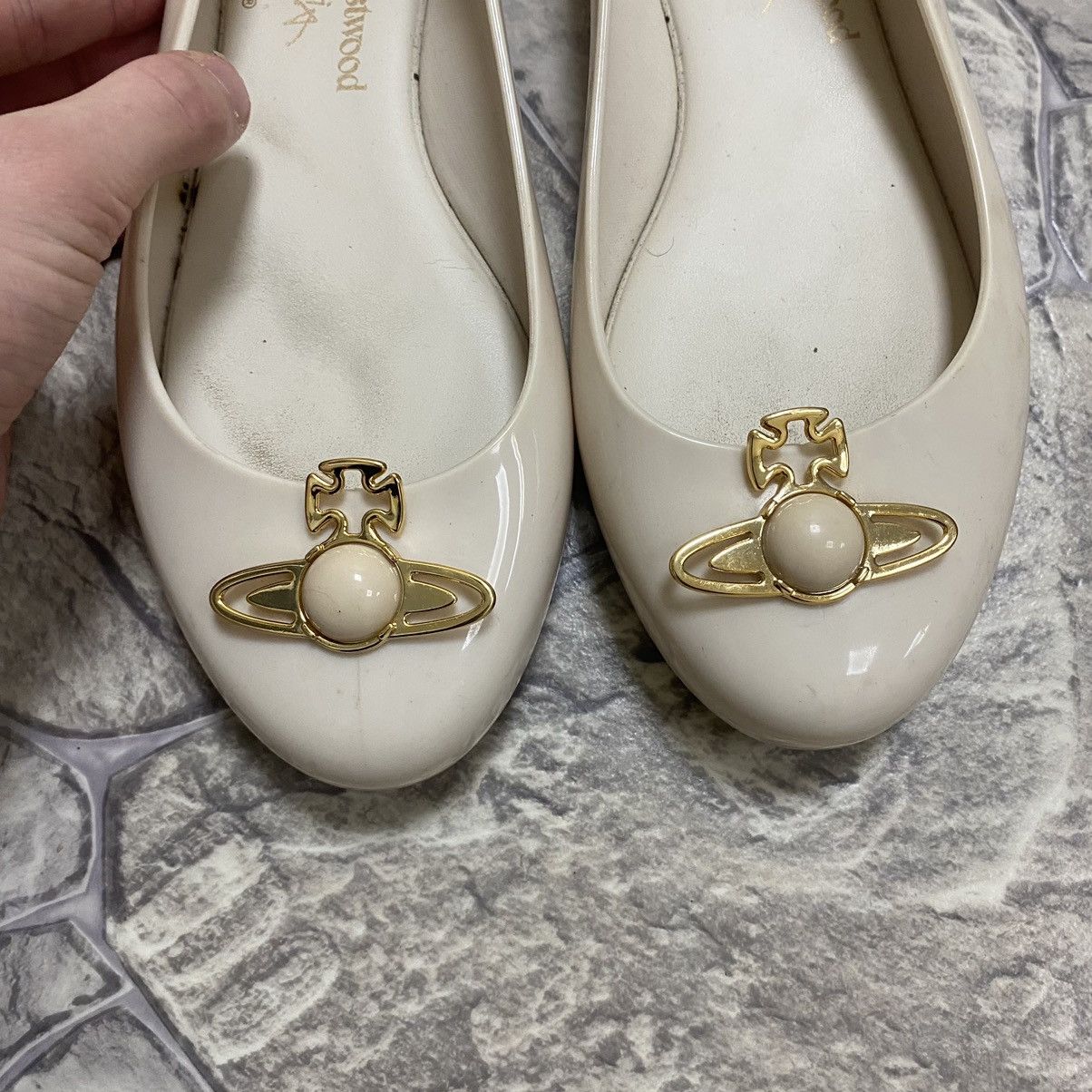 Melissa × Vivienne Westwood Vivienne Westwood Melissa Anglomania Ballet Flats Size US 9 / IT 39 - 6 Thumbnail