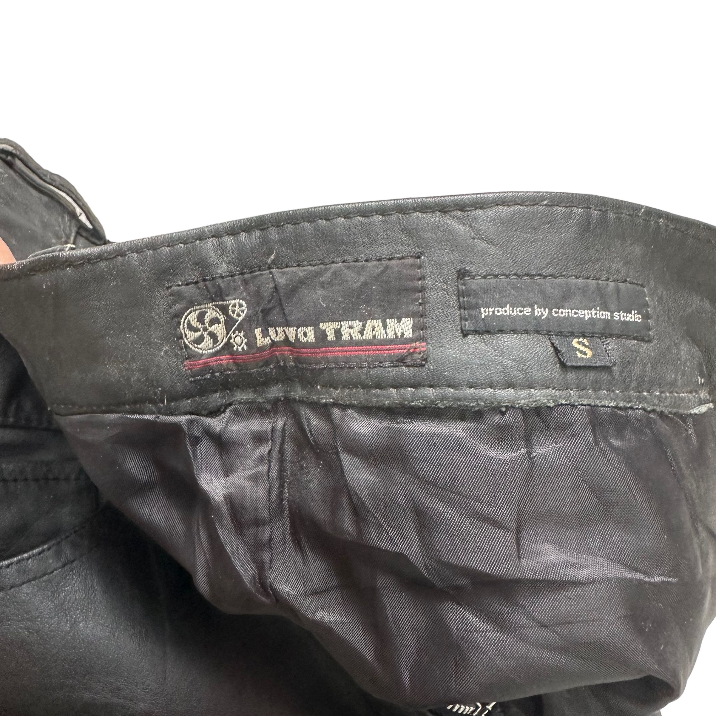 Leather LUVA TRAM CONCEPTION STUDIO LEATHER PANT #8504-012 Size US 28 / EU 44 - 6 Thumbnail
