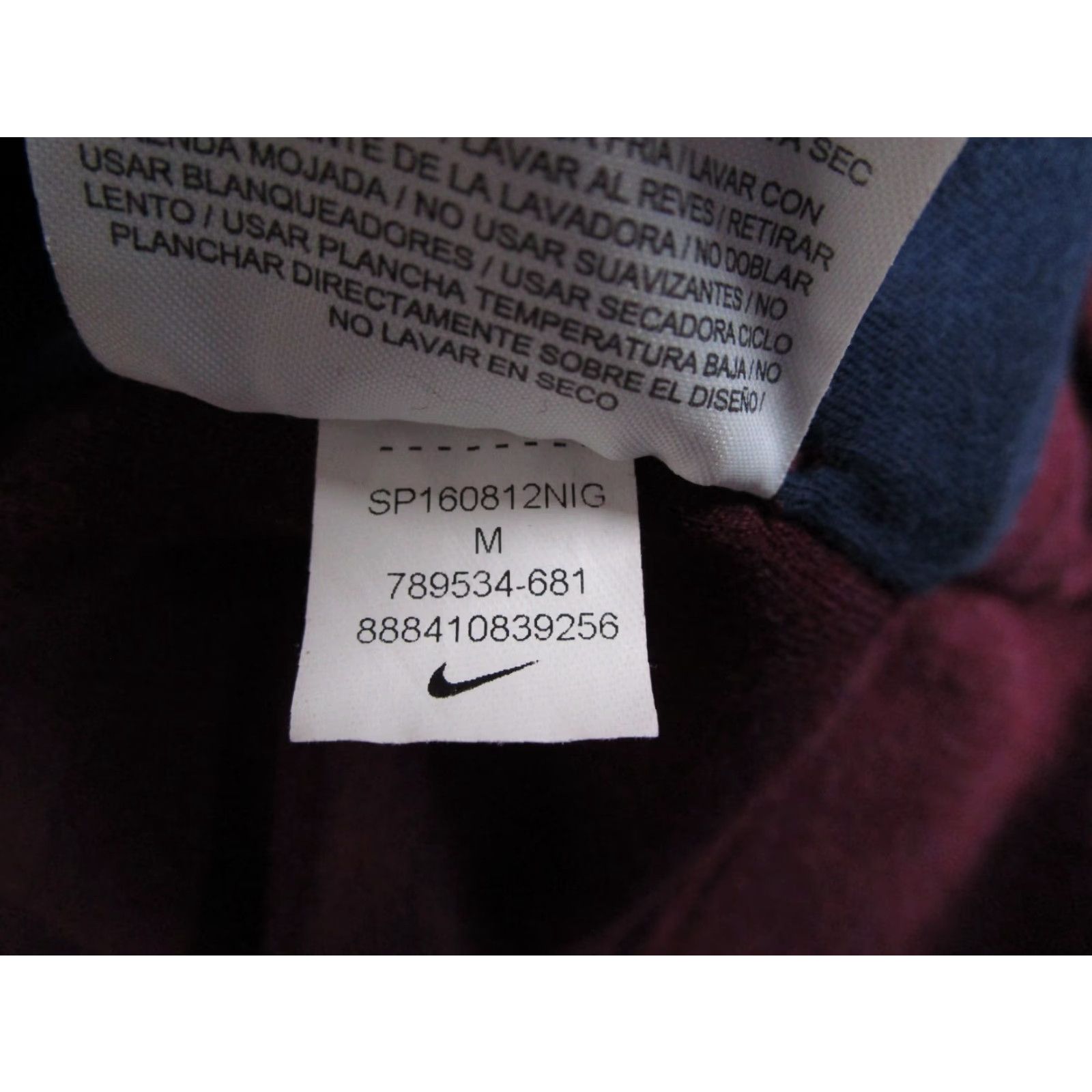 Nike Nike Hoodie Mens Medium Red Tech Fleece Funnel Neck Pullover Thumbholes Size US M / EU 48-50 / 2 - 5 Thumbnail
