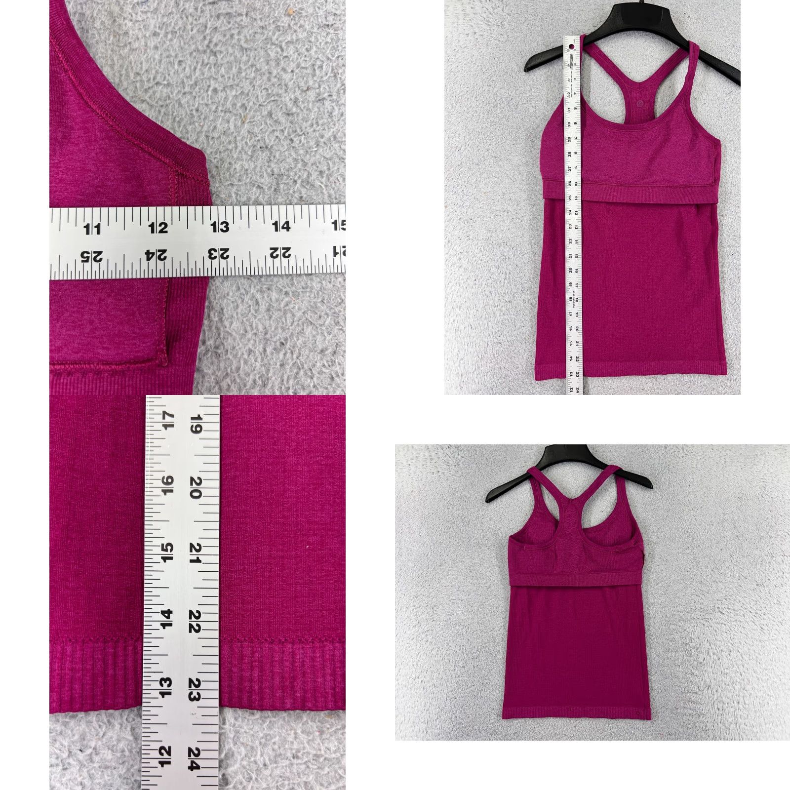Lululemon Lululemon Shirt Women 6 Purple Tank Sleeveless Built In Bra Casual Workwear Size M / US 6-8 / IT 42-44 - 8 Thumbnail