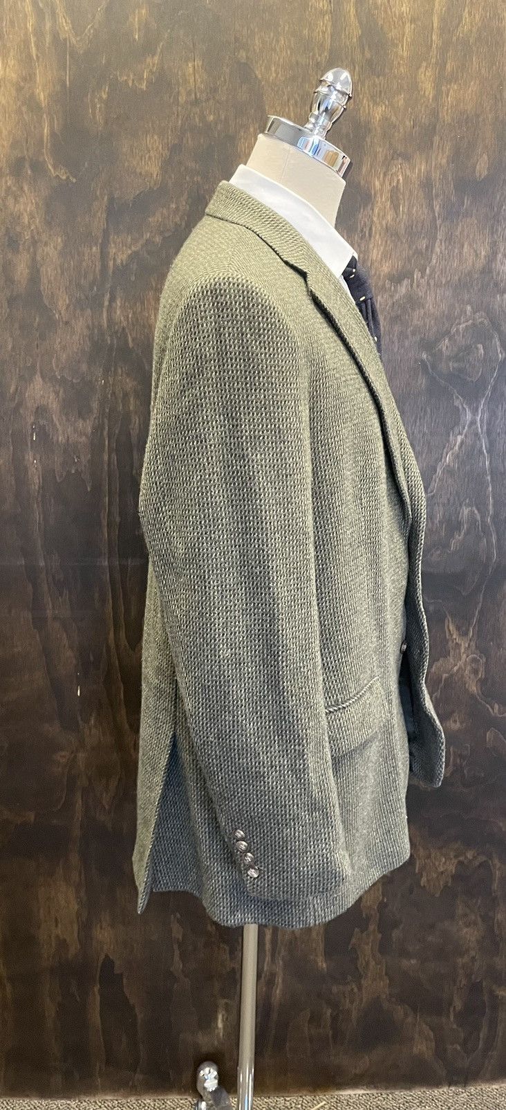 Polo Ralph Lauren × Vintage Vintage Tweed Jacket Size 46R - 3 Thumbnail