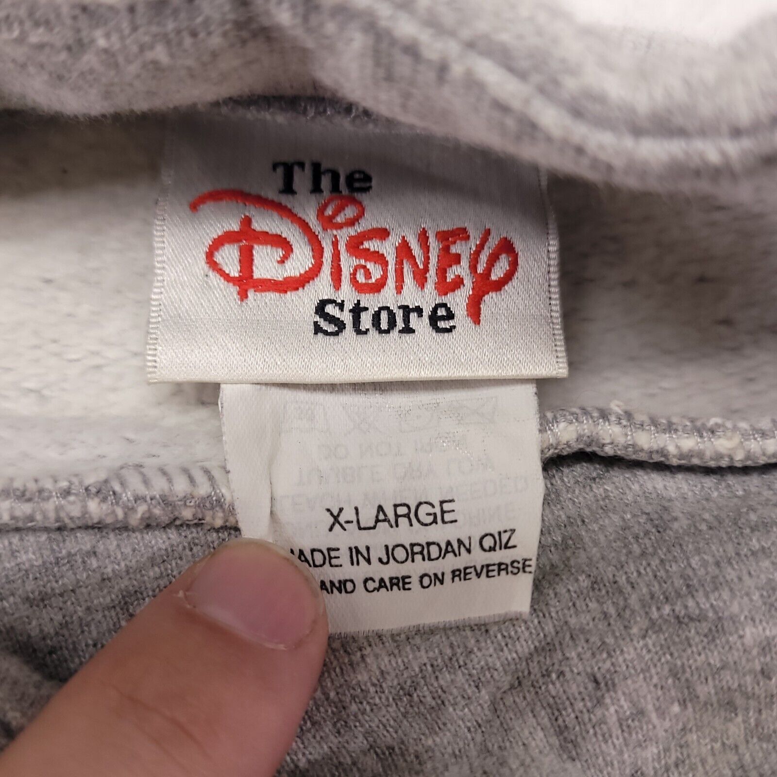 Disney The Disney Store Mickey Mouse Sweatshirt Mens Size XL Gray Size US XL / EU 56 / 4 - 3 Thumbnail