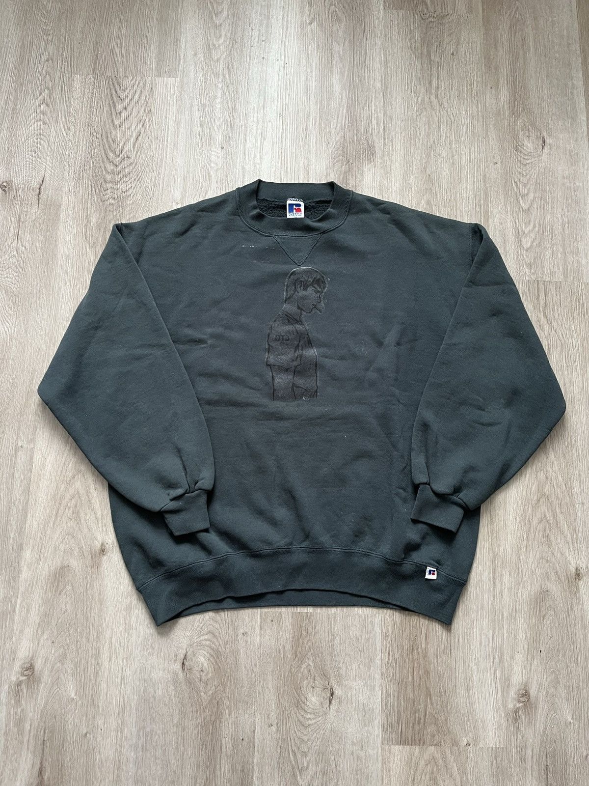 Russell Athletic Vintage 90's Russell Athletic Crewneck Size US XL / EU 56 / 4 - 1 Thumbnail