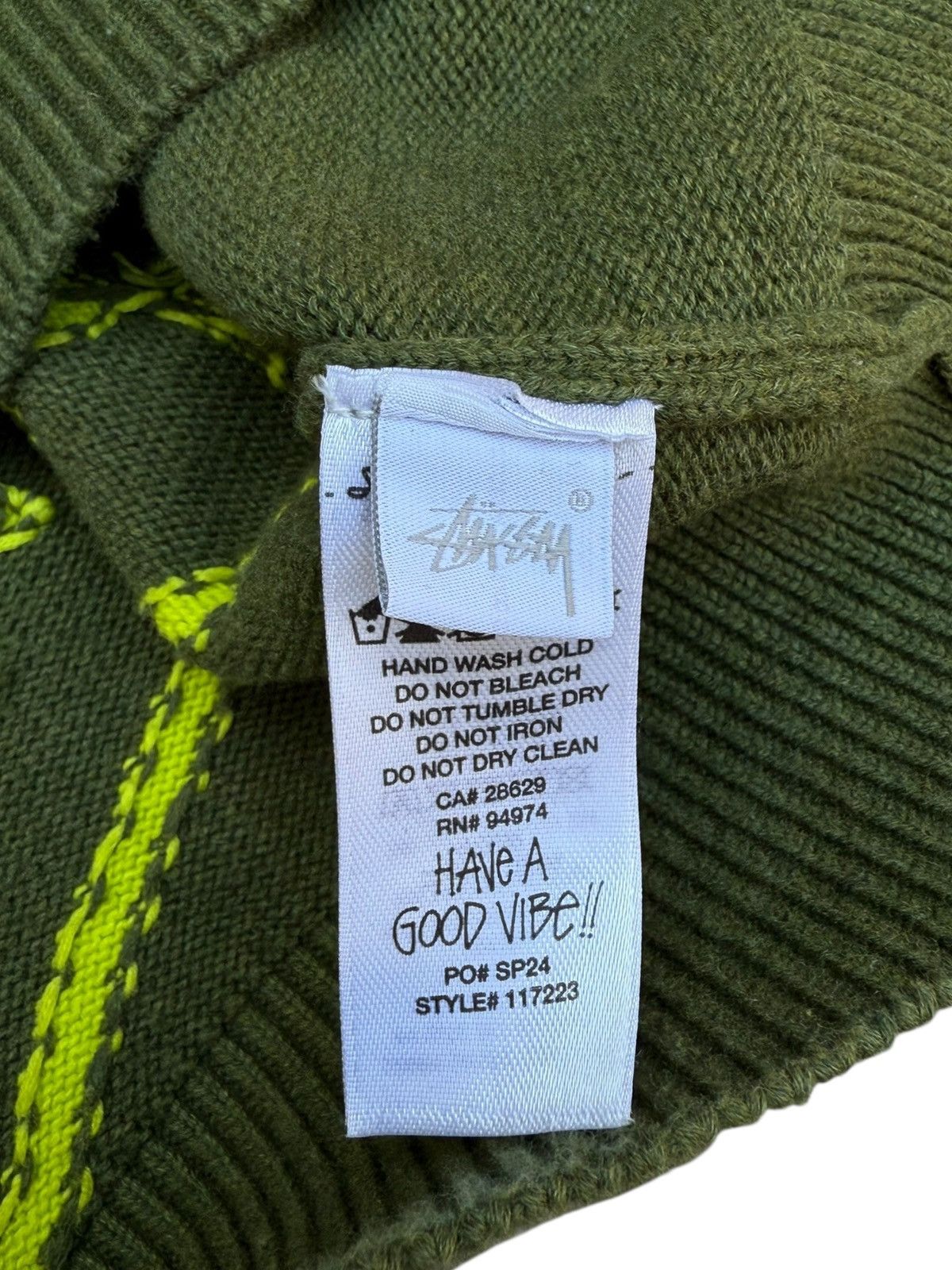 Stussy Stussy Laguna icon sweater Size US L / EU 52-54 / 3 - 8 Thumbnail