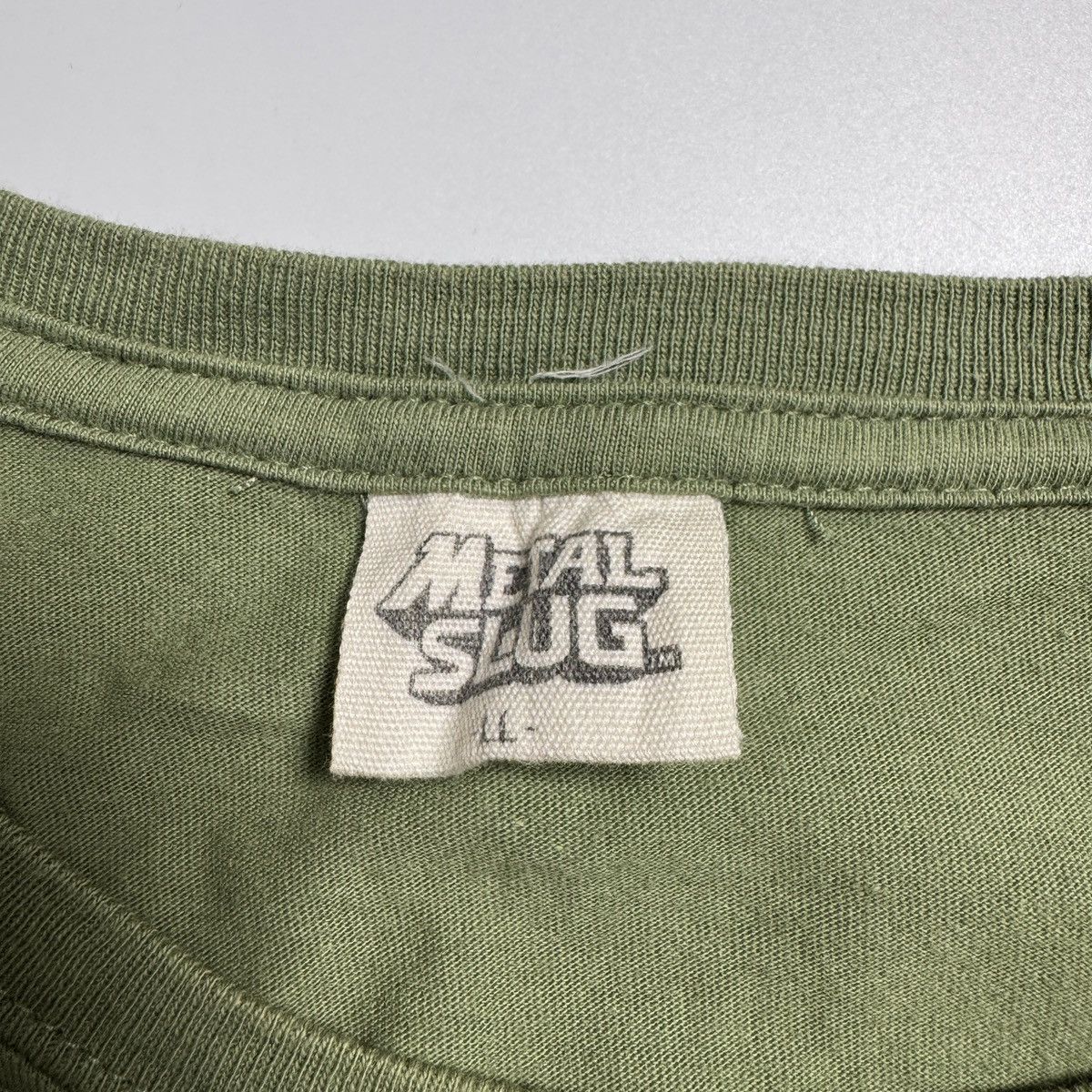 Playstation Metal slug PS2 video game promo tee gameboy nintendo sega Size US L / EU 52-54 / 3 - 4 Thumbnail