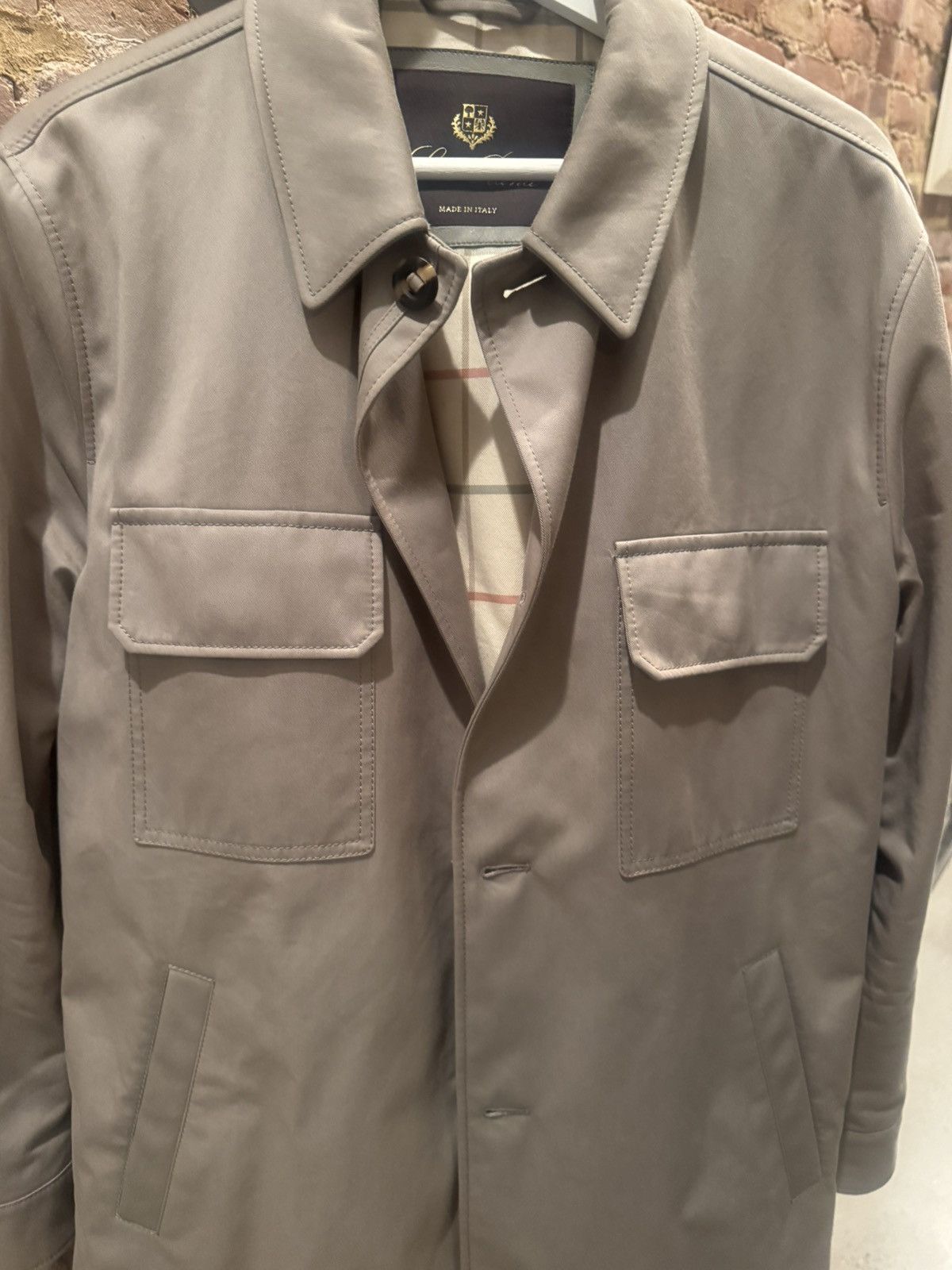 Loro Piana Sanda cotton-blend overshirt Size US M / EU 48-50 / 2 - 9 Thumbnail