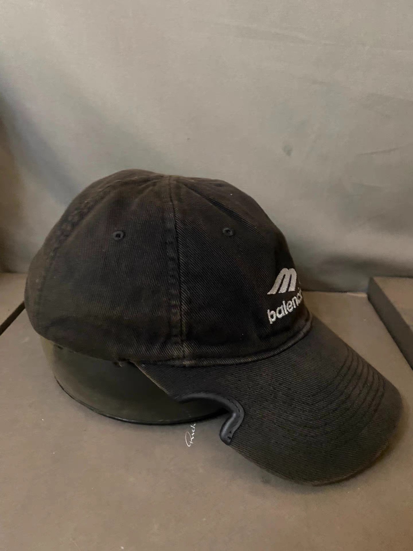 Balenciaga BALENCIAGA 22ss 3B icon cut-out cap Size ONE SIZE - 5 Thumbnail