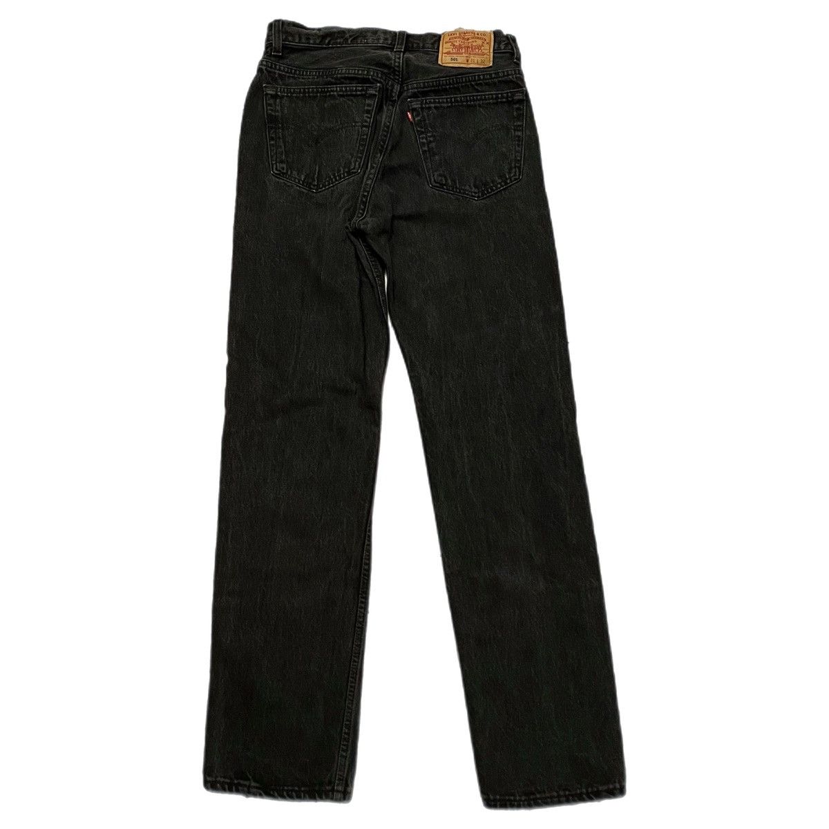 image of Levis x Made In USA Vintage 90’S Levi’S 501 Black Straight-Leg Denim Jeans, Men's (Size 30)