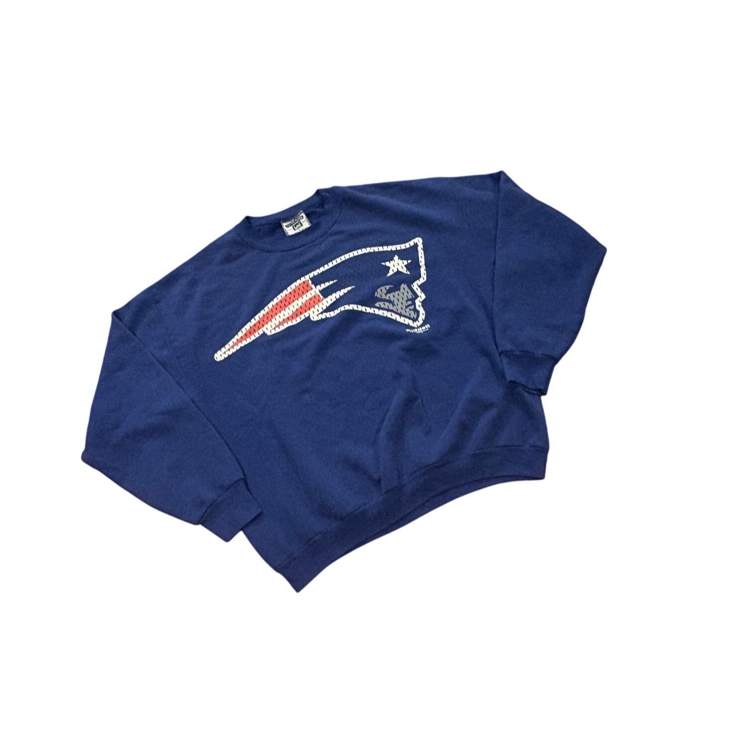 Lee Vintage 1998 Lee New England Patriots Big Logo NFL Sweatshir Size US L / EU 52-54 / 3 - 3 Thumbnail