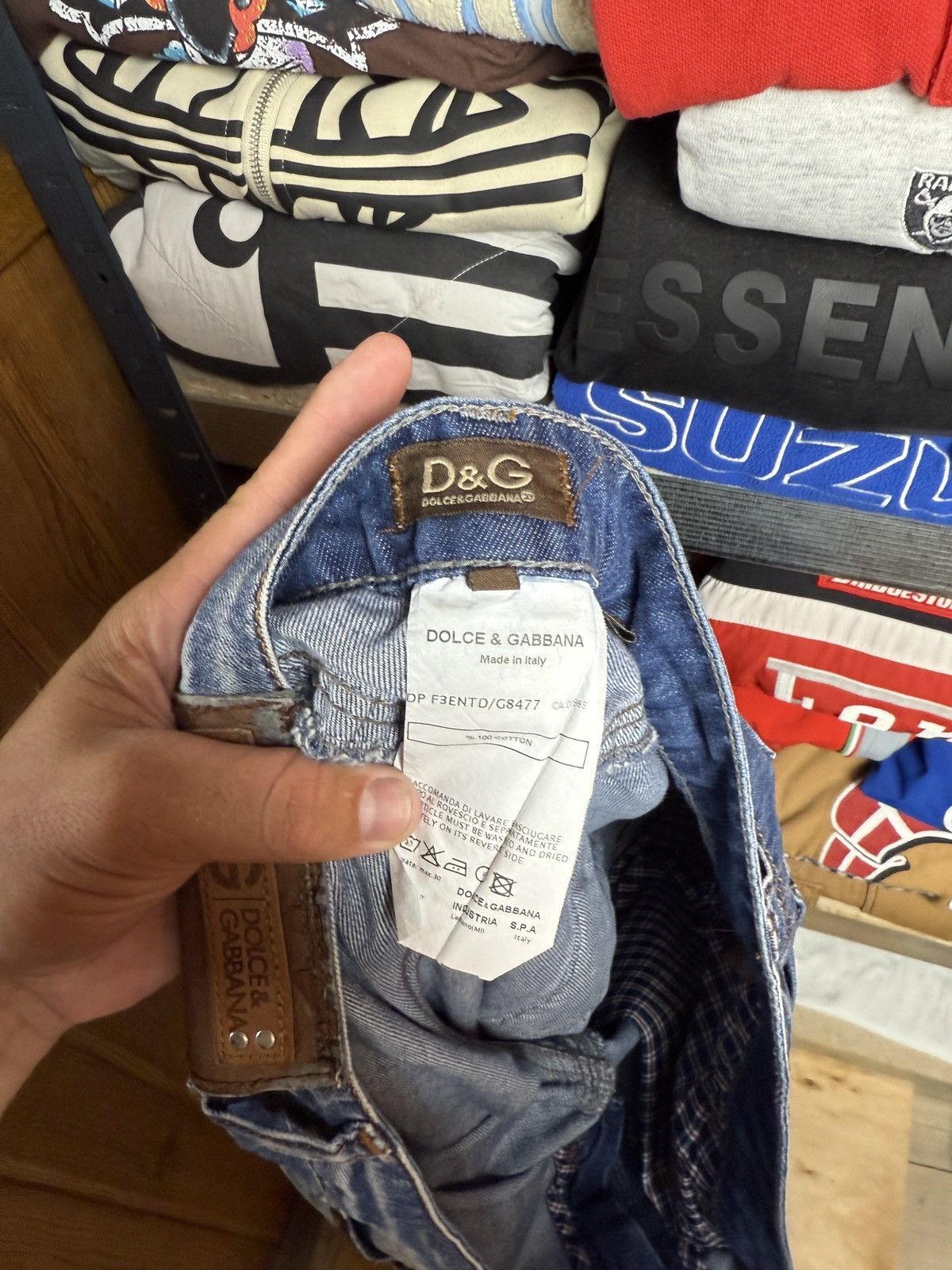 Dolce & Gabbana Vintage Dolce & Gabbana Avant Garde Jeans Size US 42 / EU 58 - 9 Thumbnail