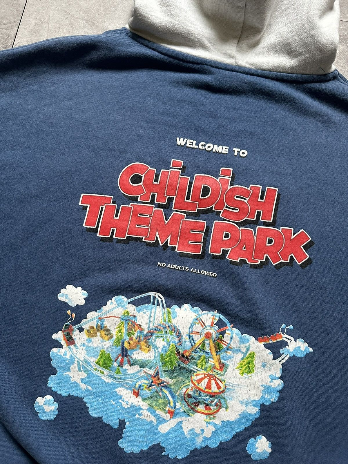 CHILDS Vintage Childish TGF Theme Park Skategang Hoodie Baggy Fit Size US S / EU 44-46 / 1 - 8 Thumbnail