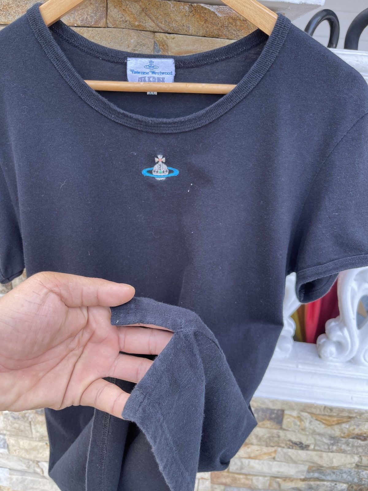 Vivienne Westwood Rare🔥Vtg VIVIENNE WESTWOOD MAN Embroidery T Shirt Size S / US 4 / IT 40 - 10 Thumbnail