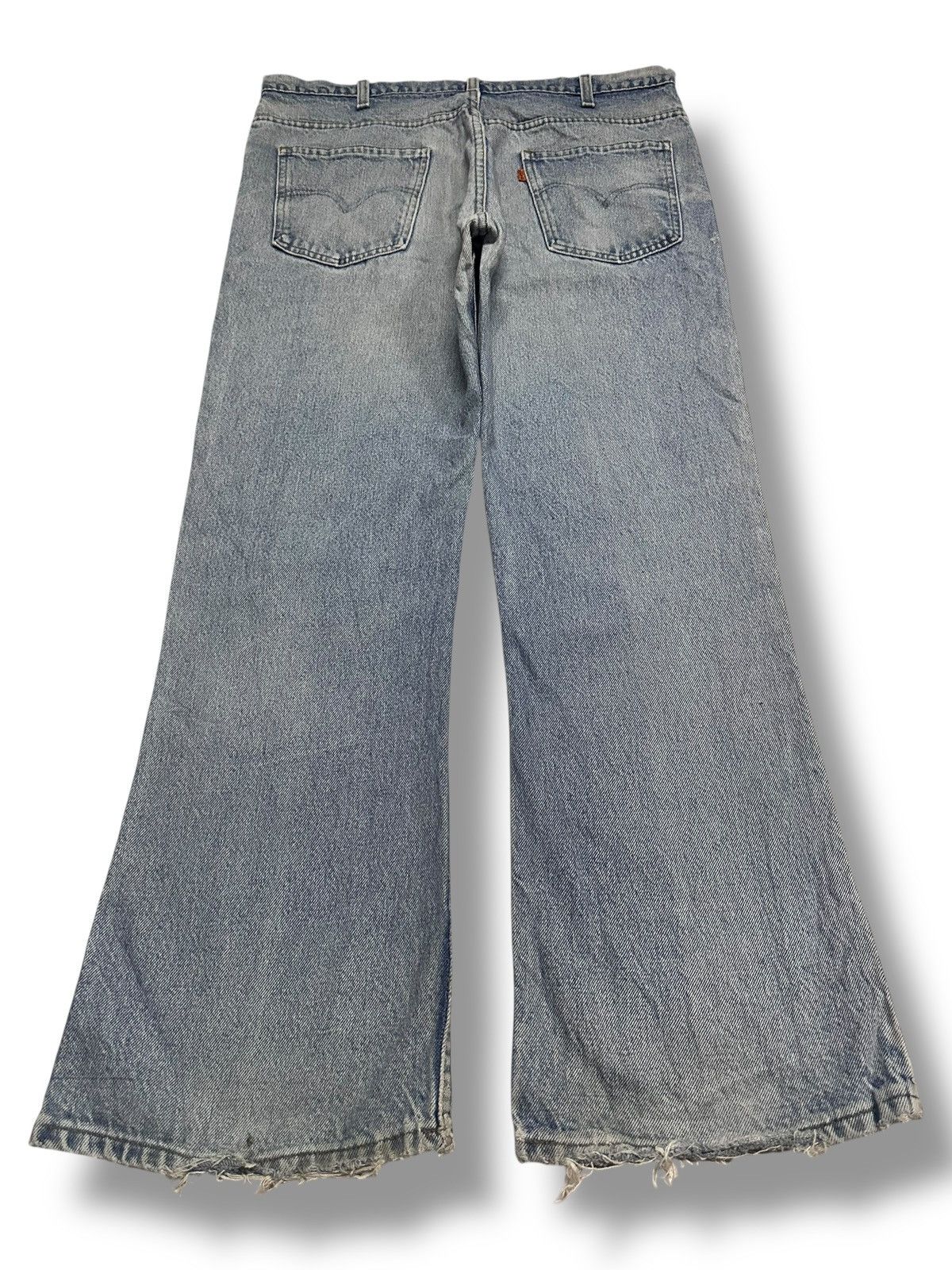 Levi's Levis 646 Vintage 70's Hidden Tag Orange Tab With Wide Flare Size US 35 - 4 Thumbnail