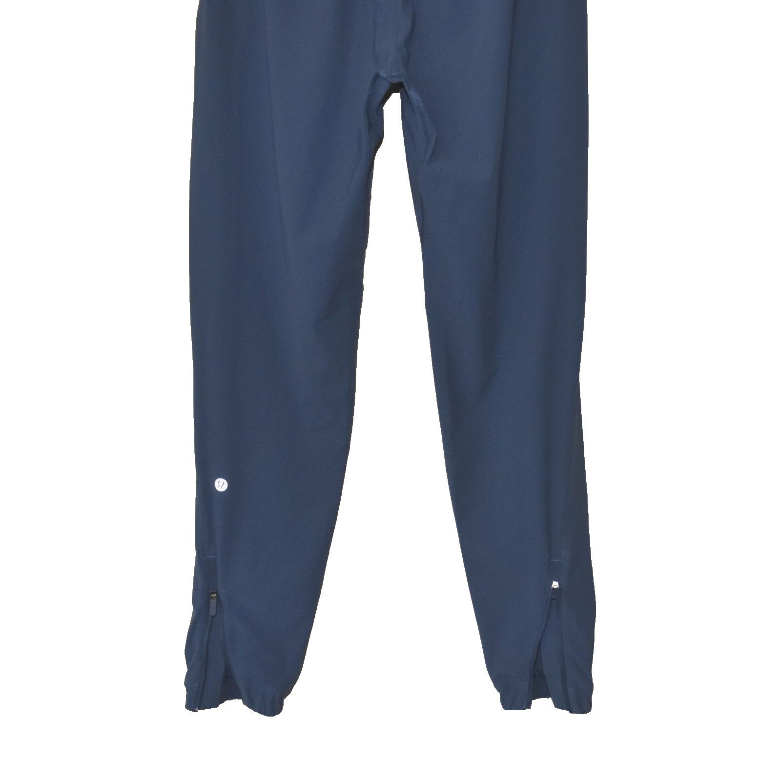 Lululemon A8 Auth LULULEMON Blue Nylon Ankle Zip Jogger Pants Size 4 Size 27" / US 4 / IT 40 - 3 Thumbnail