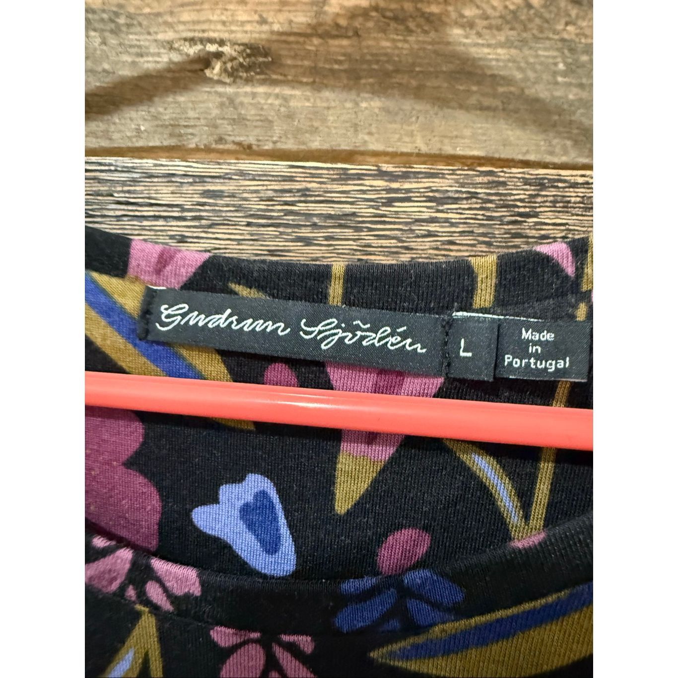 Guru Gudrun Sjödén Violette Floral Tunic Dress Boho Artsy Lagenlo Size L / US 10 / IT 46 - 5 Thumbnail