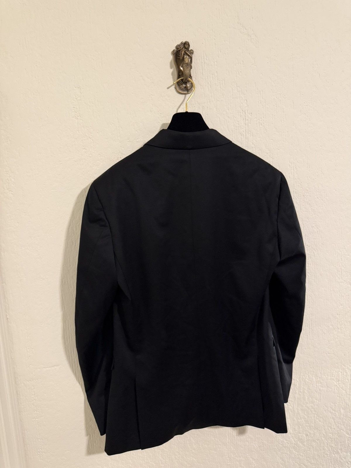 Thierry Mugler Thierry Mugler black wool blazer size 50R Size 50R - 9 Thumbnail