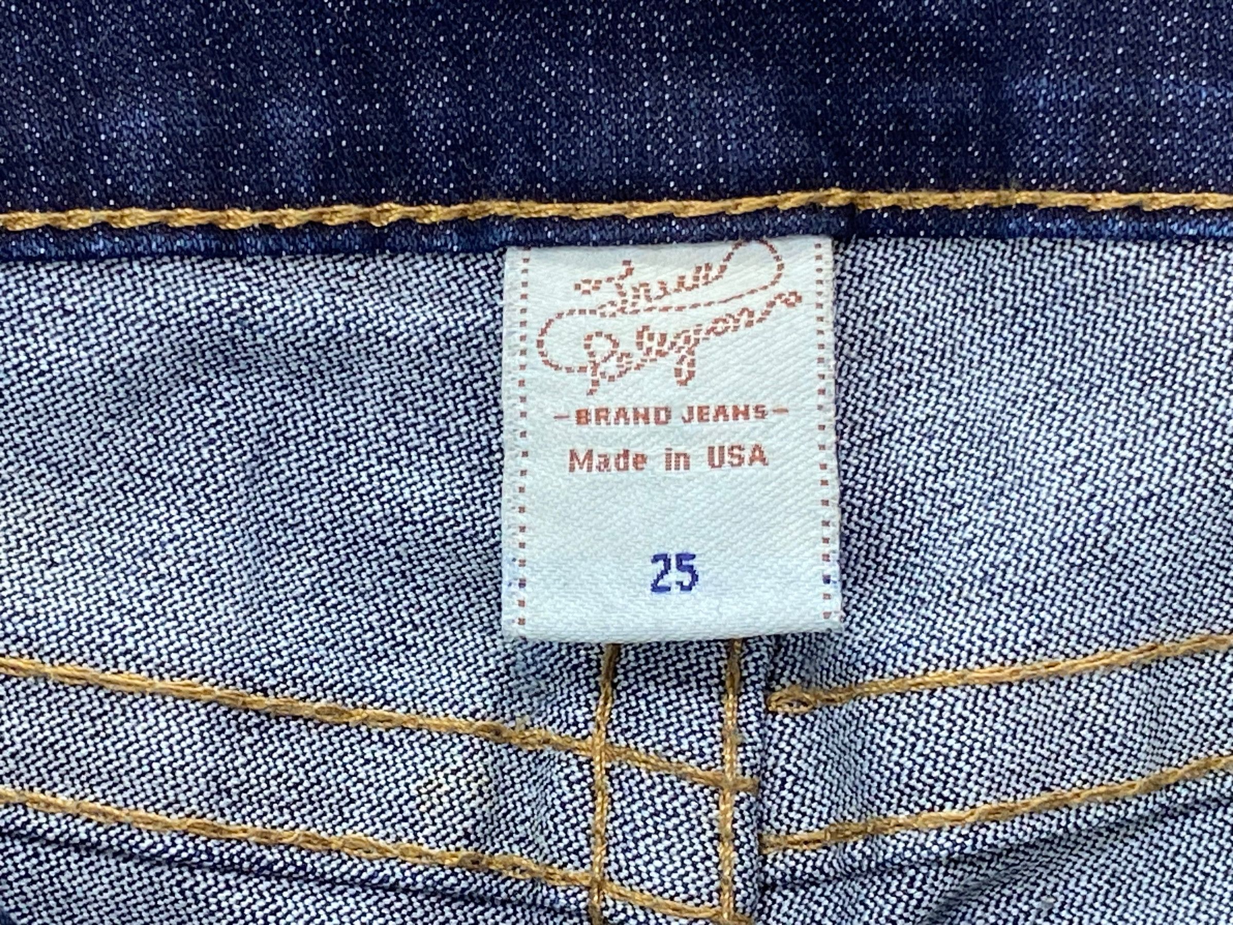 True Religion True Religion Bootcut Denim Jeans Twisted Seam Jeans Size 25" / US 0 / IT 36 - 13 Thumbnail