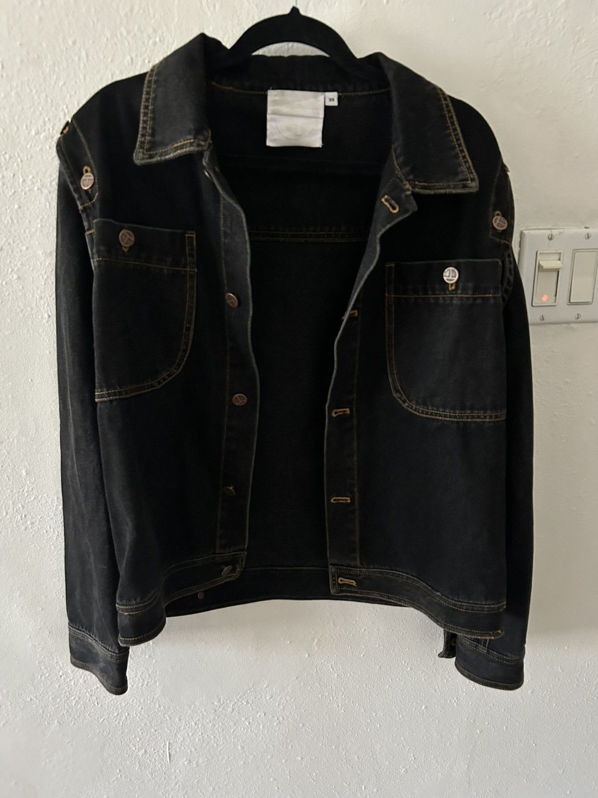 Telfar Telfar Denim Detachable Jacket Size US XS / EU 42 / 0 - 1 Thumbnail