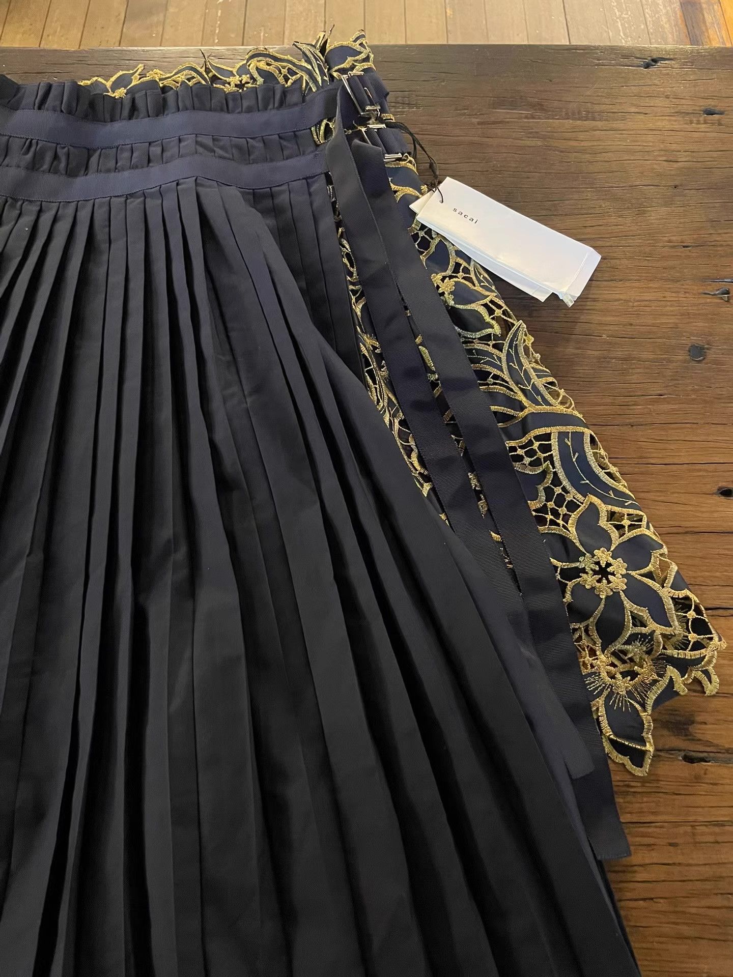 Sacai Sacai 16SS Court-Style Long Midi Skirt。Ｑ25 Size 32" / US 10 / IT 46 - 2 Thumbnail