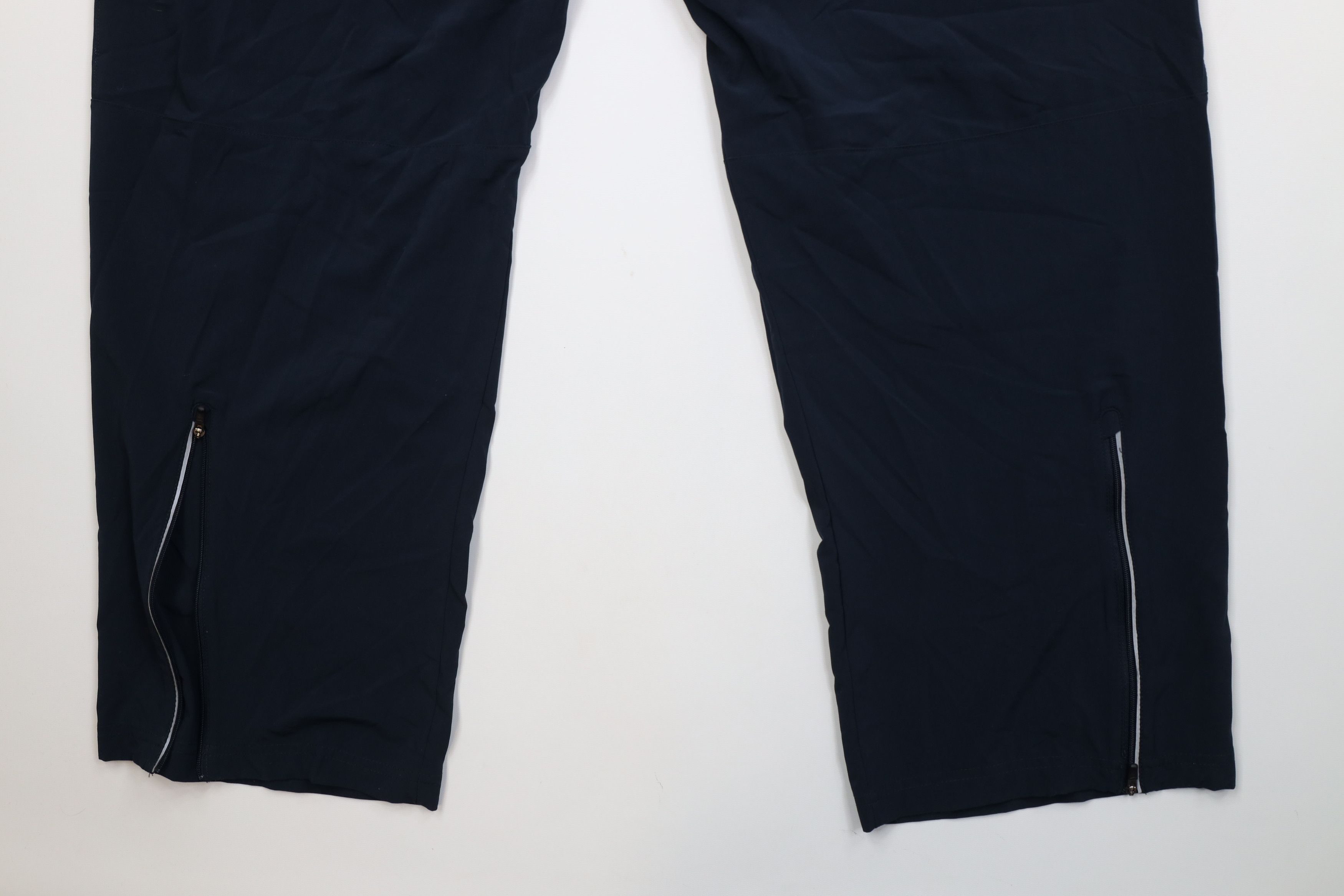 Nike Vintage Y2K Nike Running Mini Swoosh Wide Leg Pants Blue Size US 40 / EU 56 - 12 Thumbnail