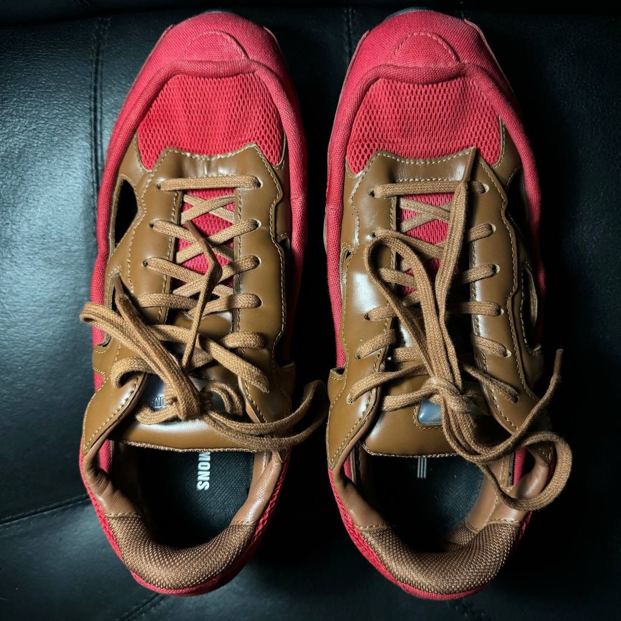 Adidas × Raf Simons 7,5us Adidas Raf Simons ozweego replicant red brown Size US 7.5 / EU 40-41 - 7 Thumbnail