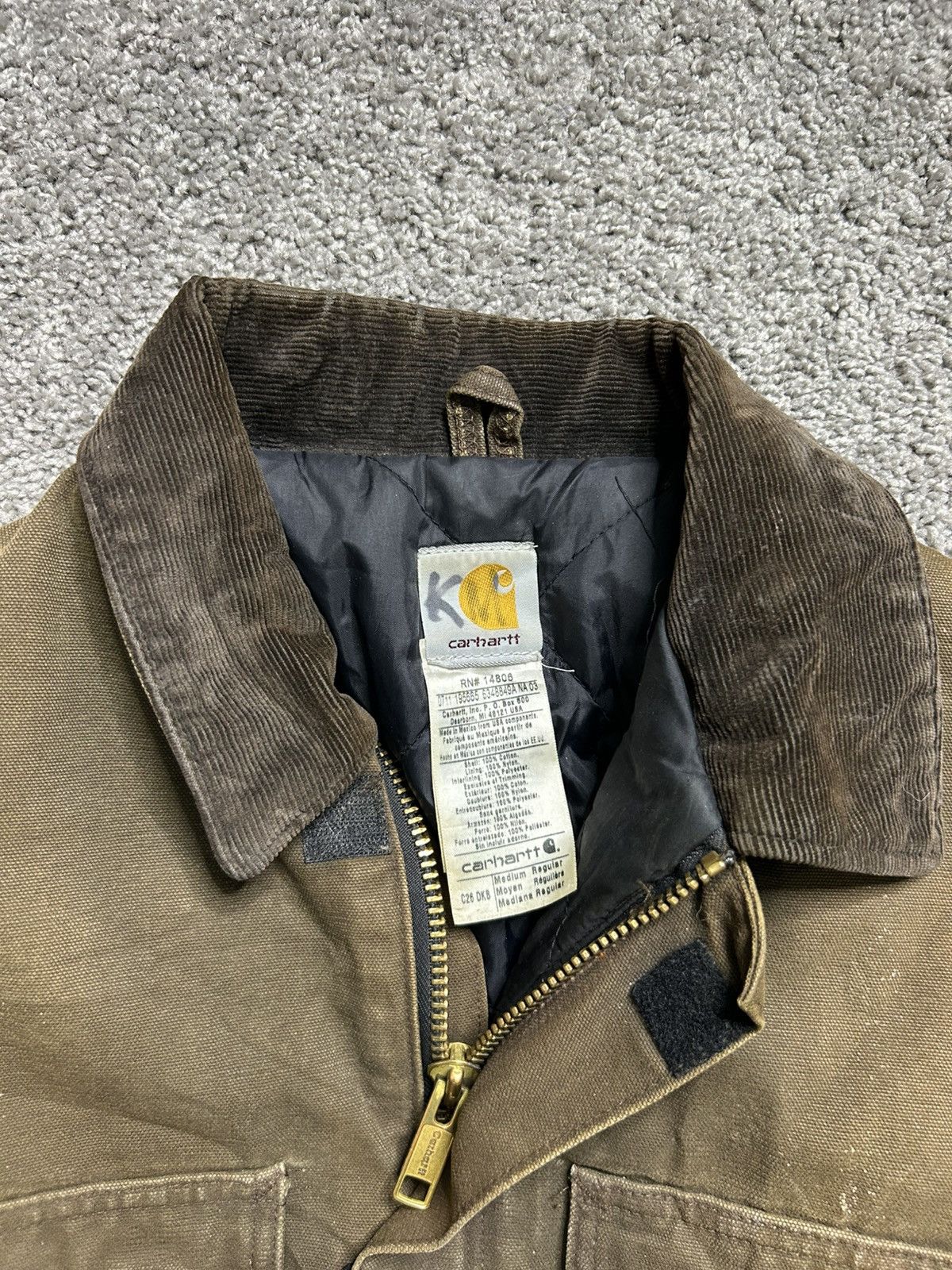 Carhartt Vintage 90s Carhartt Arctic Chore Jacket Earth Brown Quilt Size US M / EU 48-50 / 2 - 3 Thumbnail