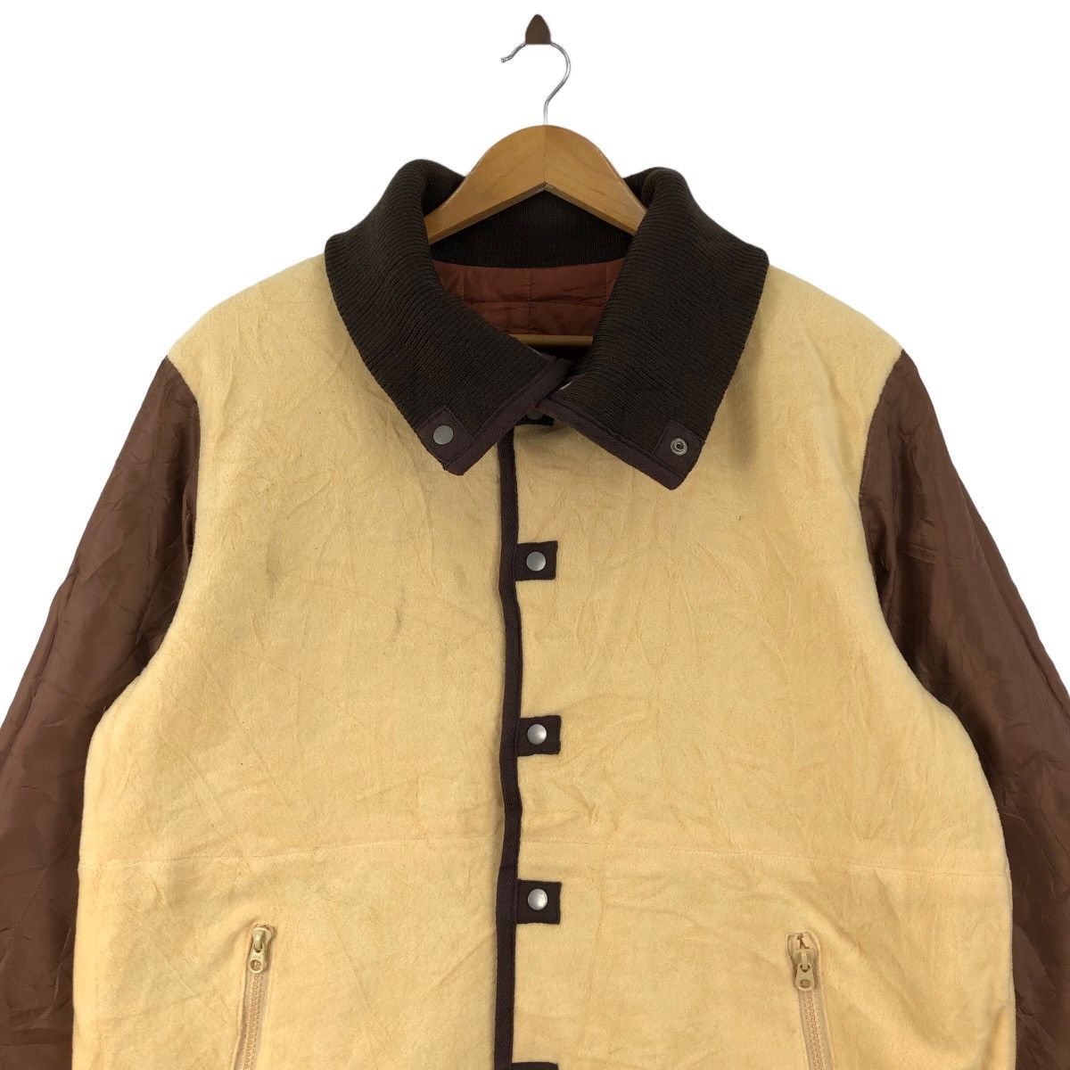 Indigo Vintage 90s Quilted Jacket Japanese Brand Indigo Size US L / EU 52-54 / 3 - 6 Thumbnail