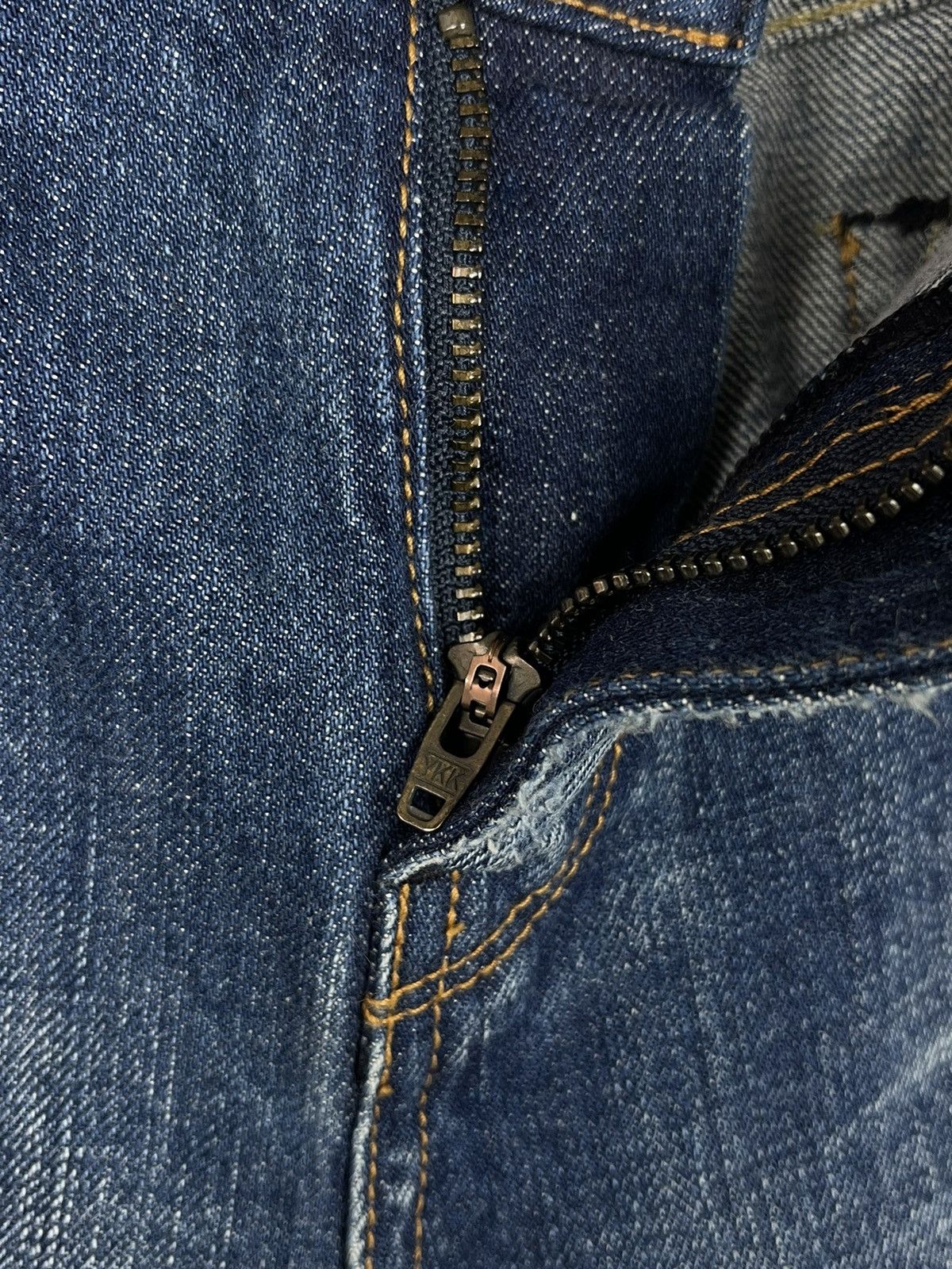 DENHAM × Japanese Brand Denham Maren Boyfriend Fit Jeans Japanese Textiles Size 31" - 7 Thumbnail