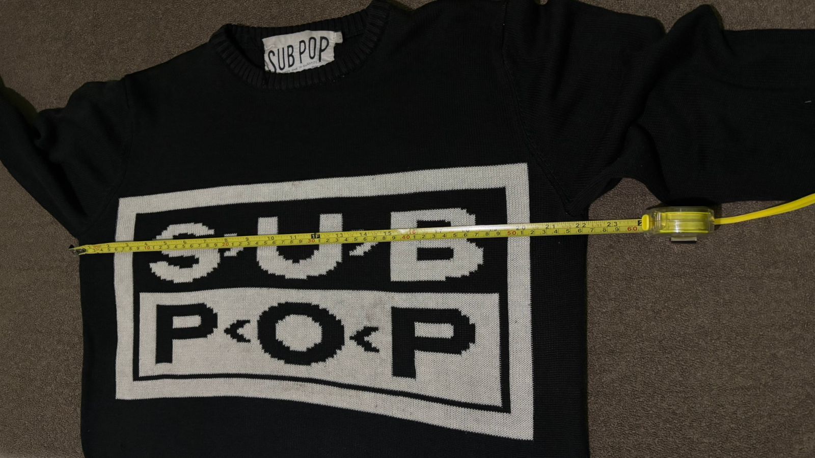 Band Tees Vintage Y2K SUB POP Knitwear,Grunge,Nirvana Size US M / EU 48-50 / 2 - 9 Thumbnail