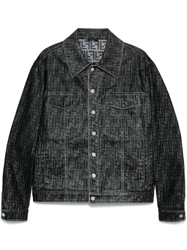 o1s1wg111225 Jeans Jacket in Grey