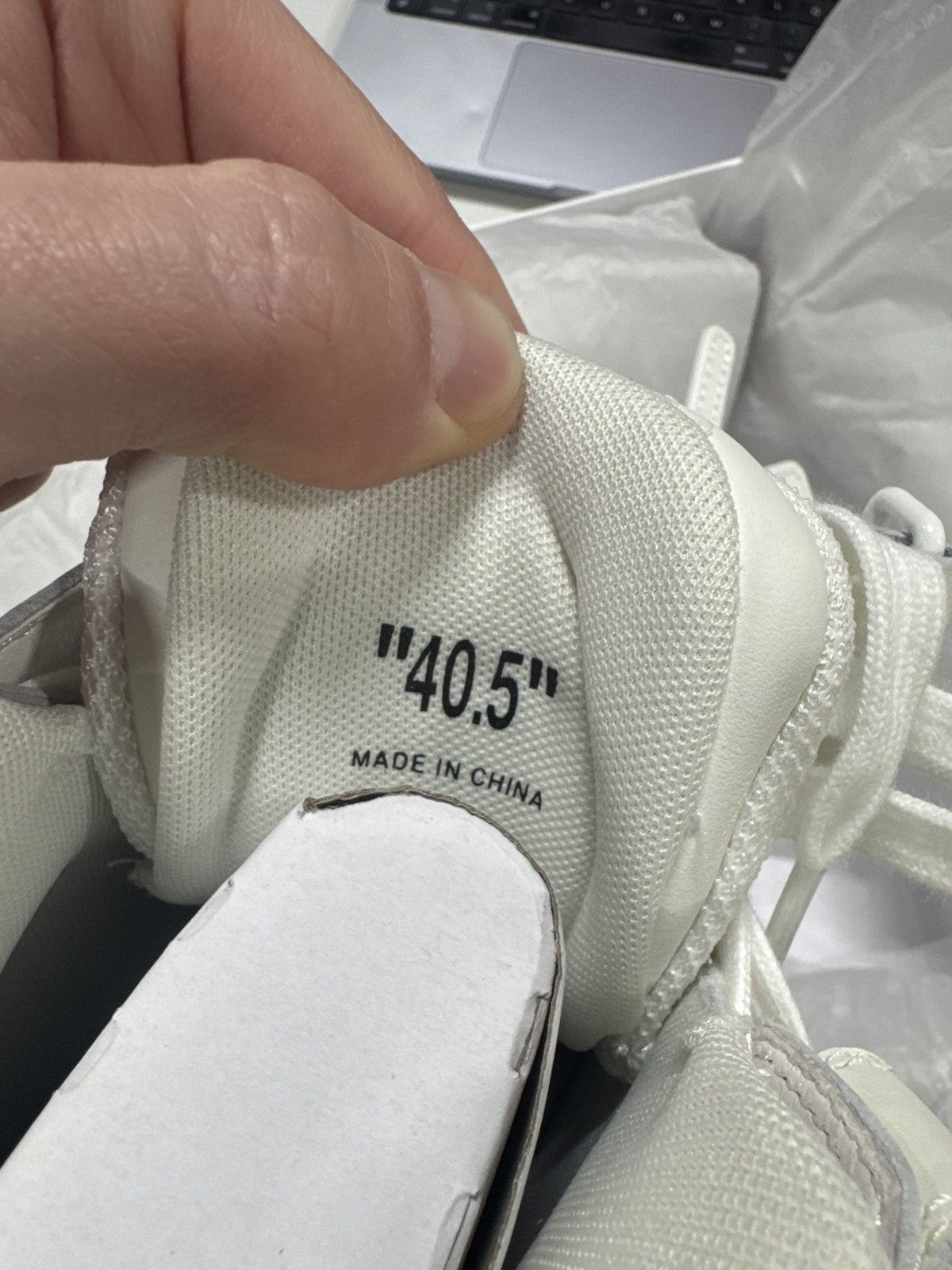 Off-White Off-White Out of Office Mid Top Leather Sneaker NEW 800$ Size US 7.5 / EU 40-41 - 8 Thumbnail