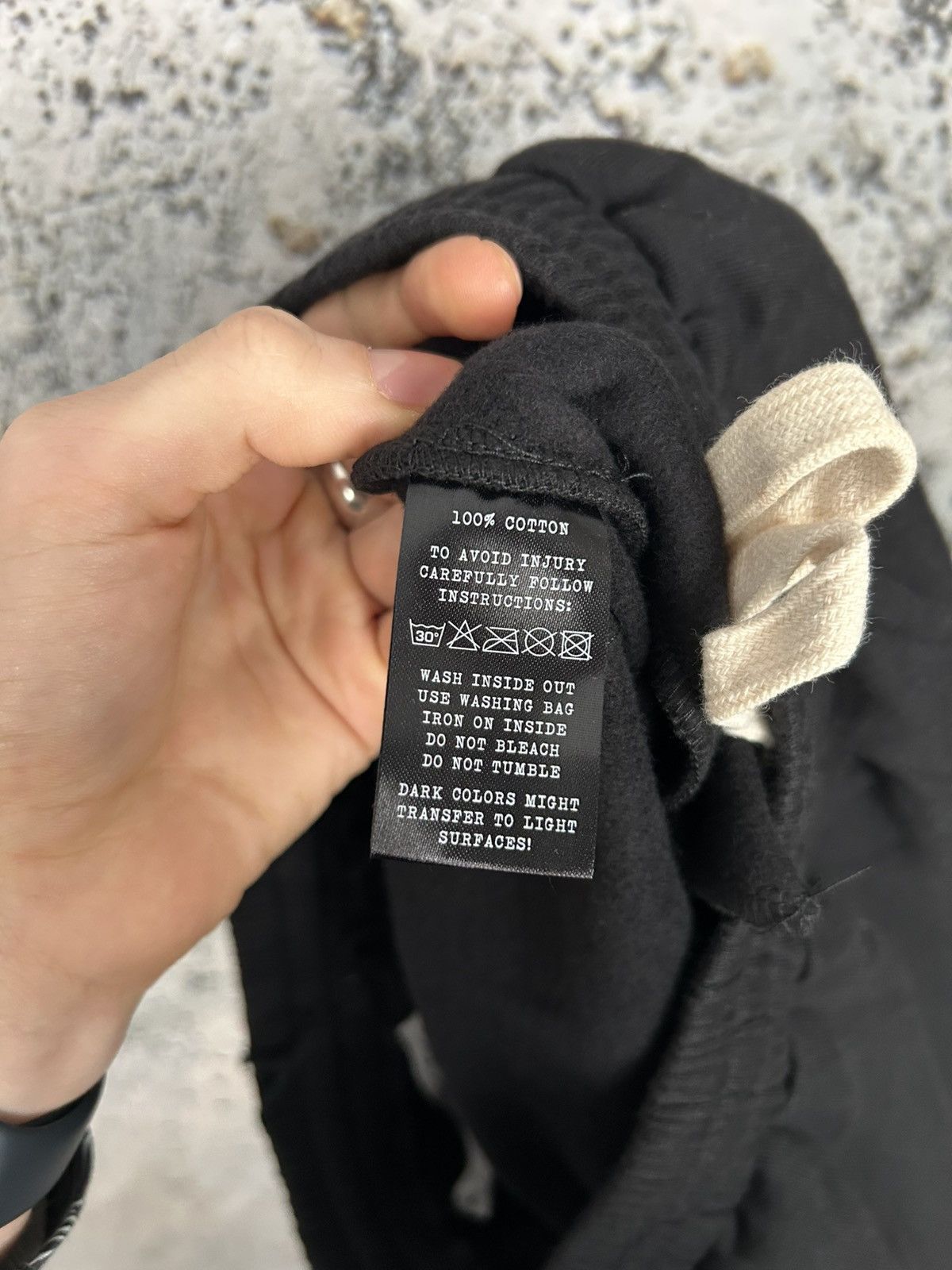 First Aid To The Injured First Aid To The Injured Black Avantgarde Sweatpants Archive Size US 30 / EU 46 - 10 Thumbnail