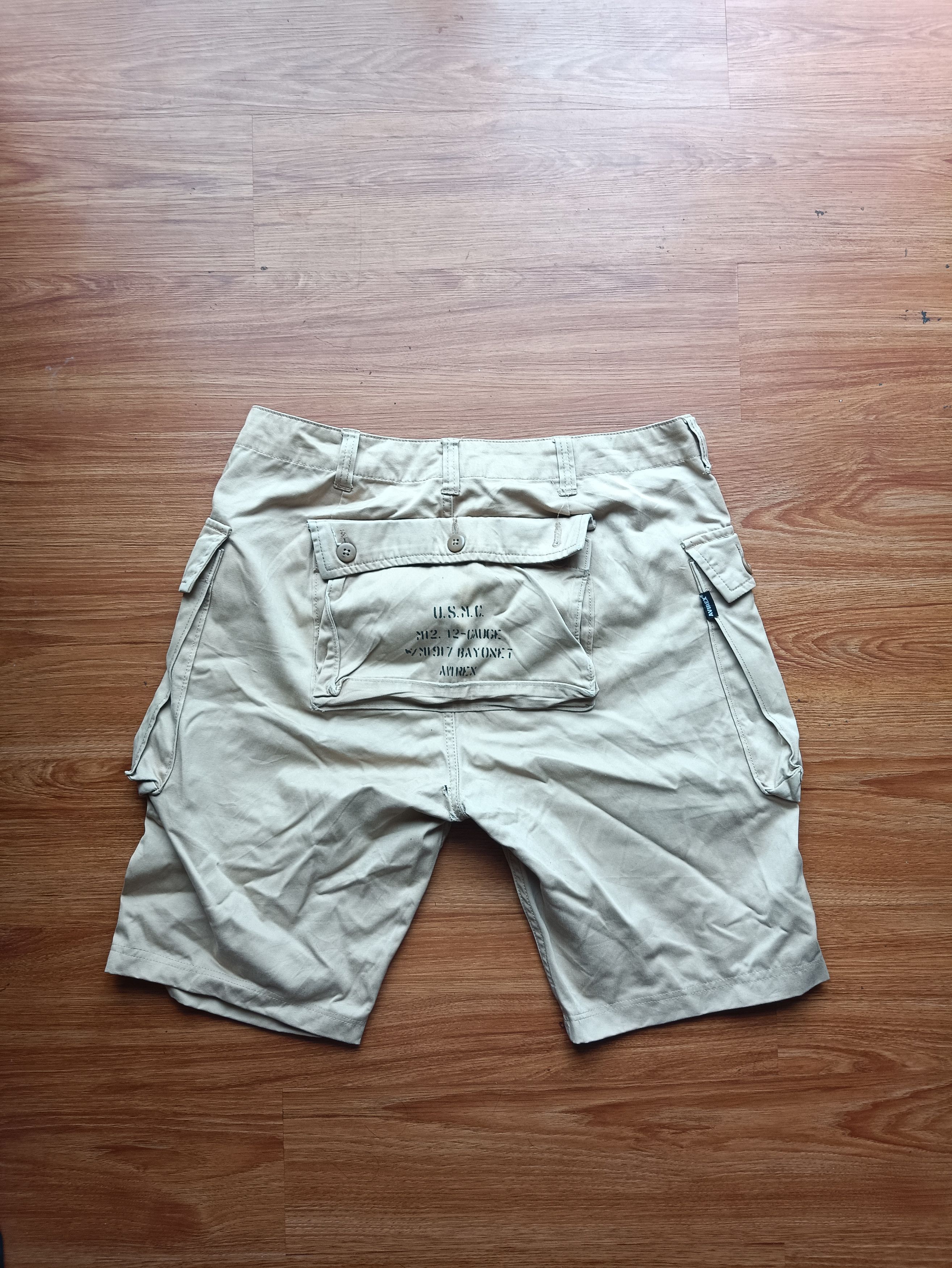 Avirex × Buzz Rickson's Avirex monkey pants short Size US 35 - 3 Thumbnail
